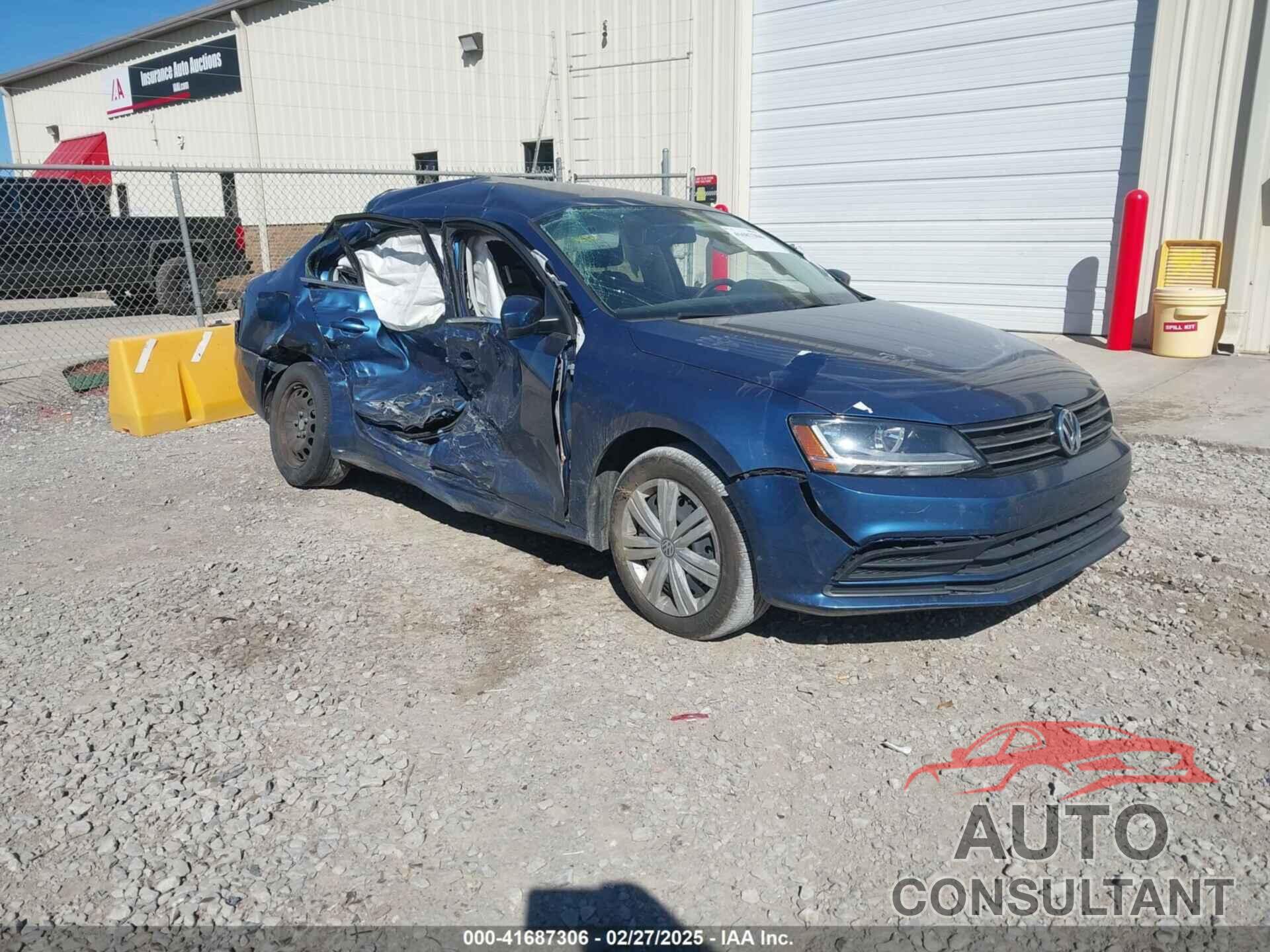 VOLKSWAGEN JETTA 2017 - 3VW2B7AJ9HM224473