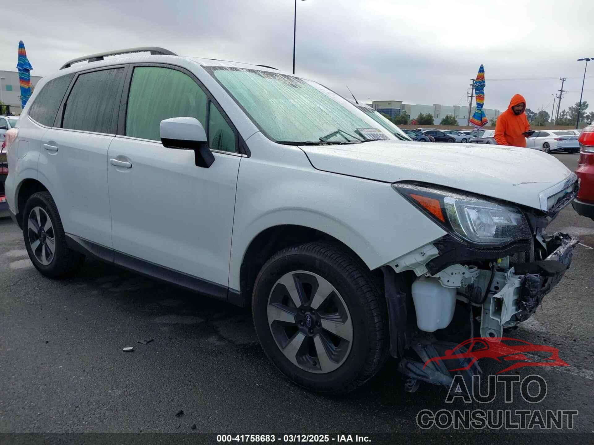 SUBARU FORESTER 2017 - JF2SJARC7HH546463