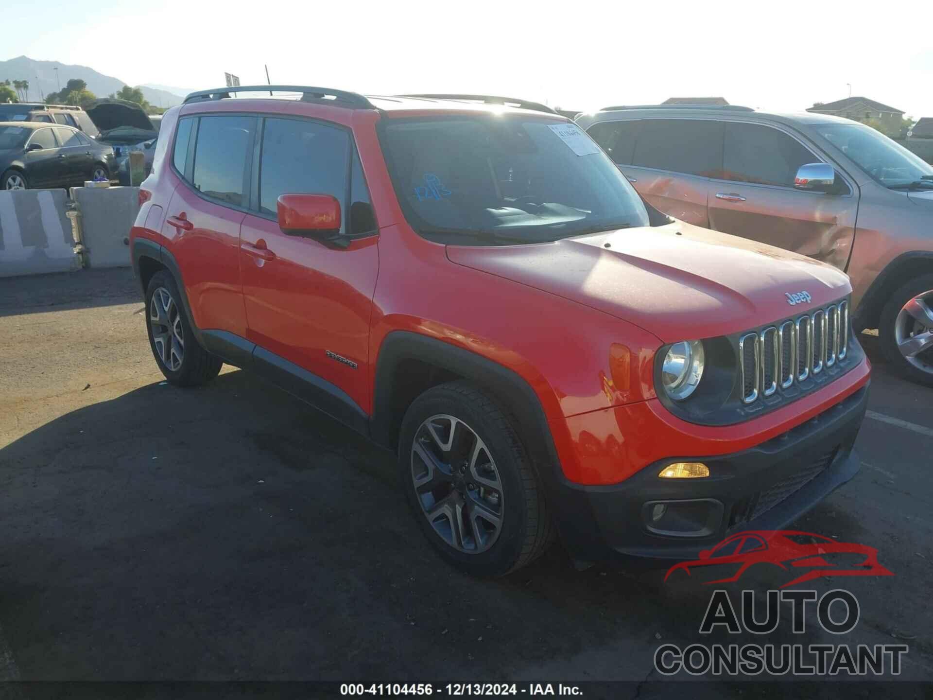 JEEP RENEGADE 2018 - ZACCJABBXJPJ27510