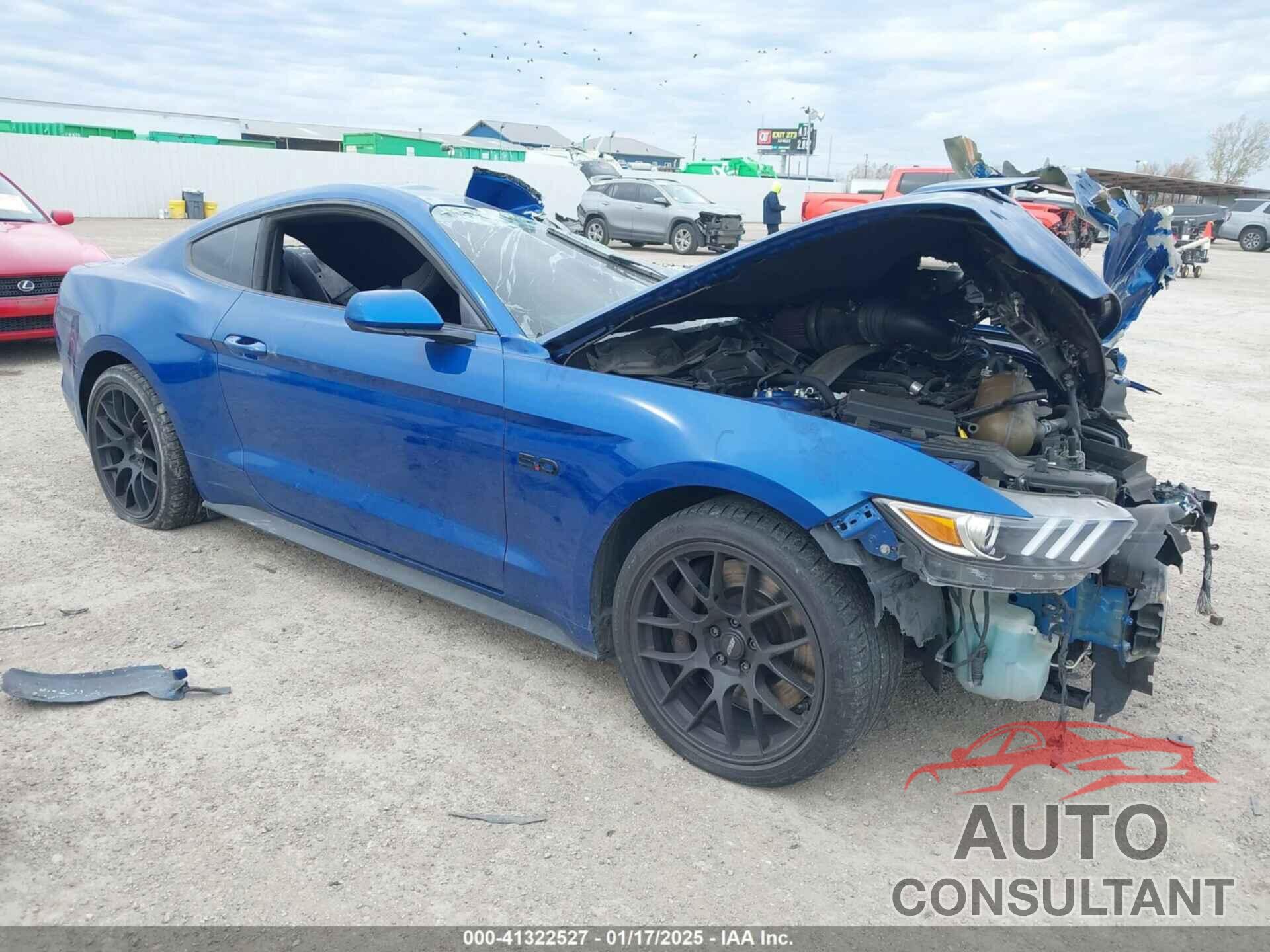 FORD MUSTANG 2017 - 1FA6P8CF3H5272406