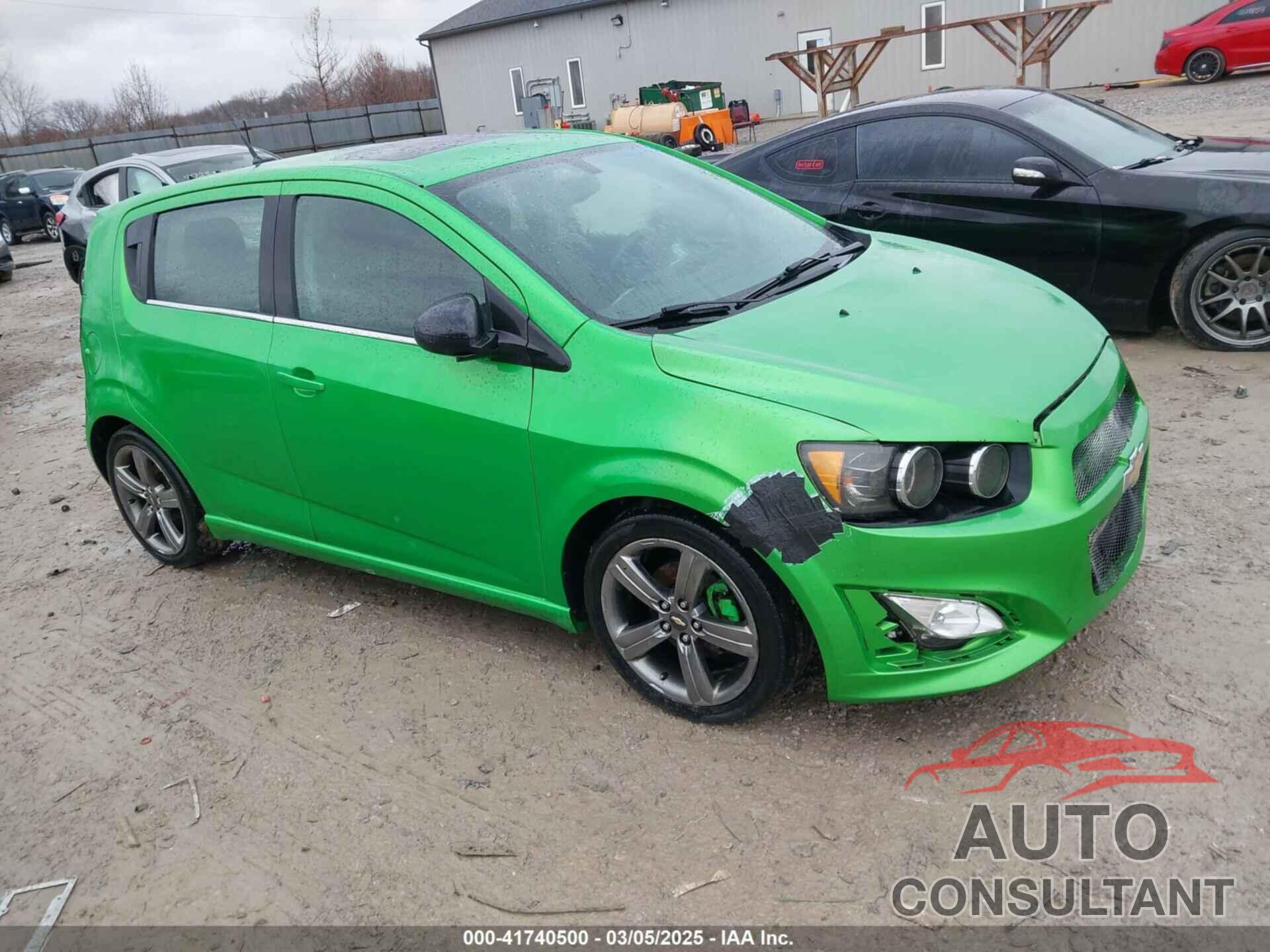 CHEVROLET SONIC 2014 - 1G1JG6SBXE4236942