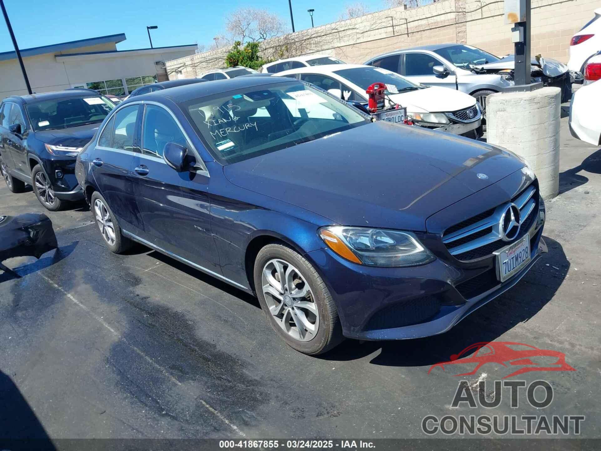 MERCEDES-BENZ C 300 2016 - 55SWF4KB1GU133181