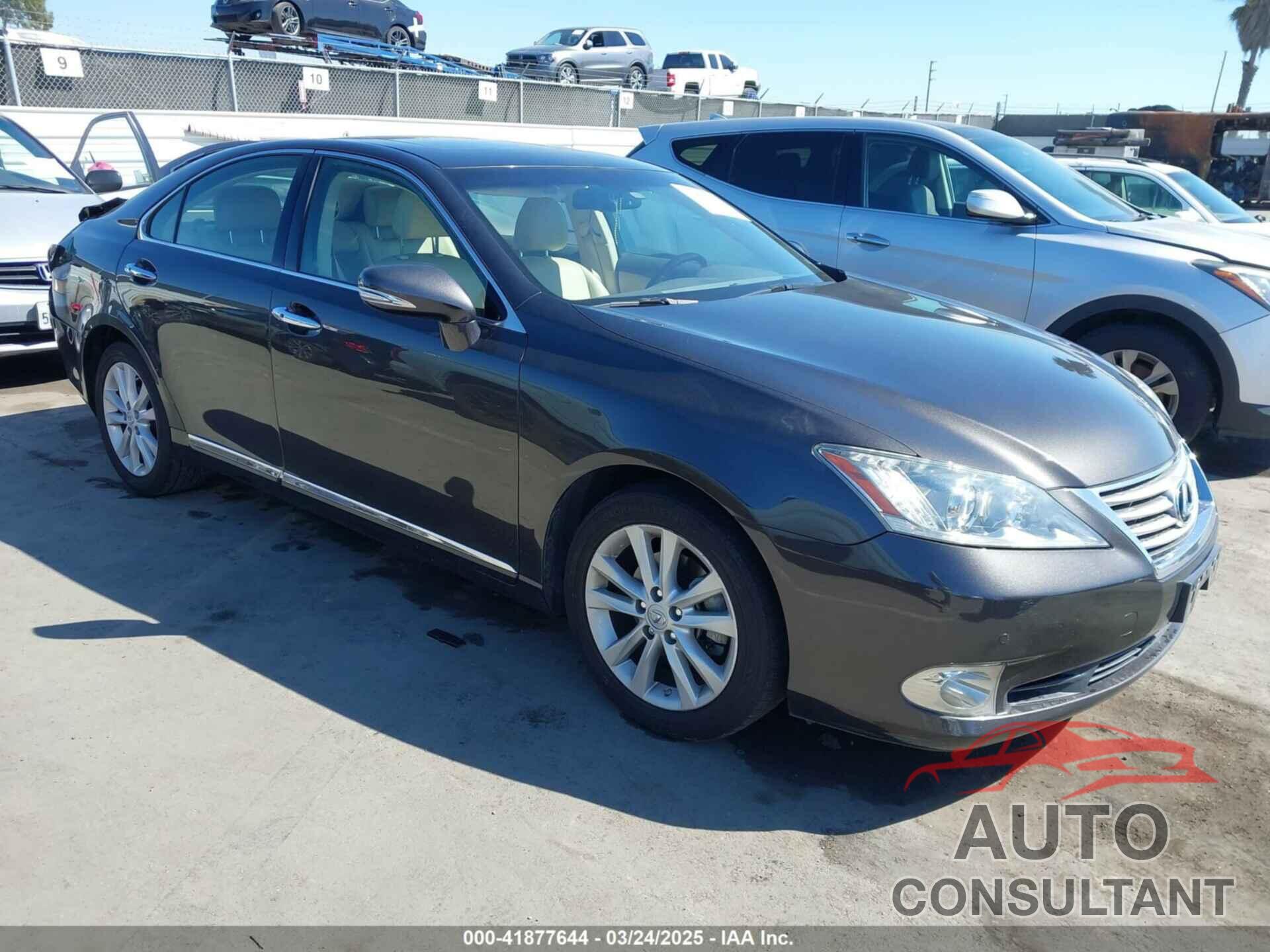 LEXUS ES 350 2011 - JTHBK1EG9B2431232