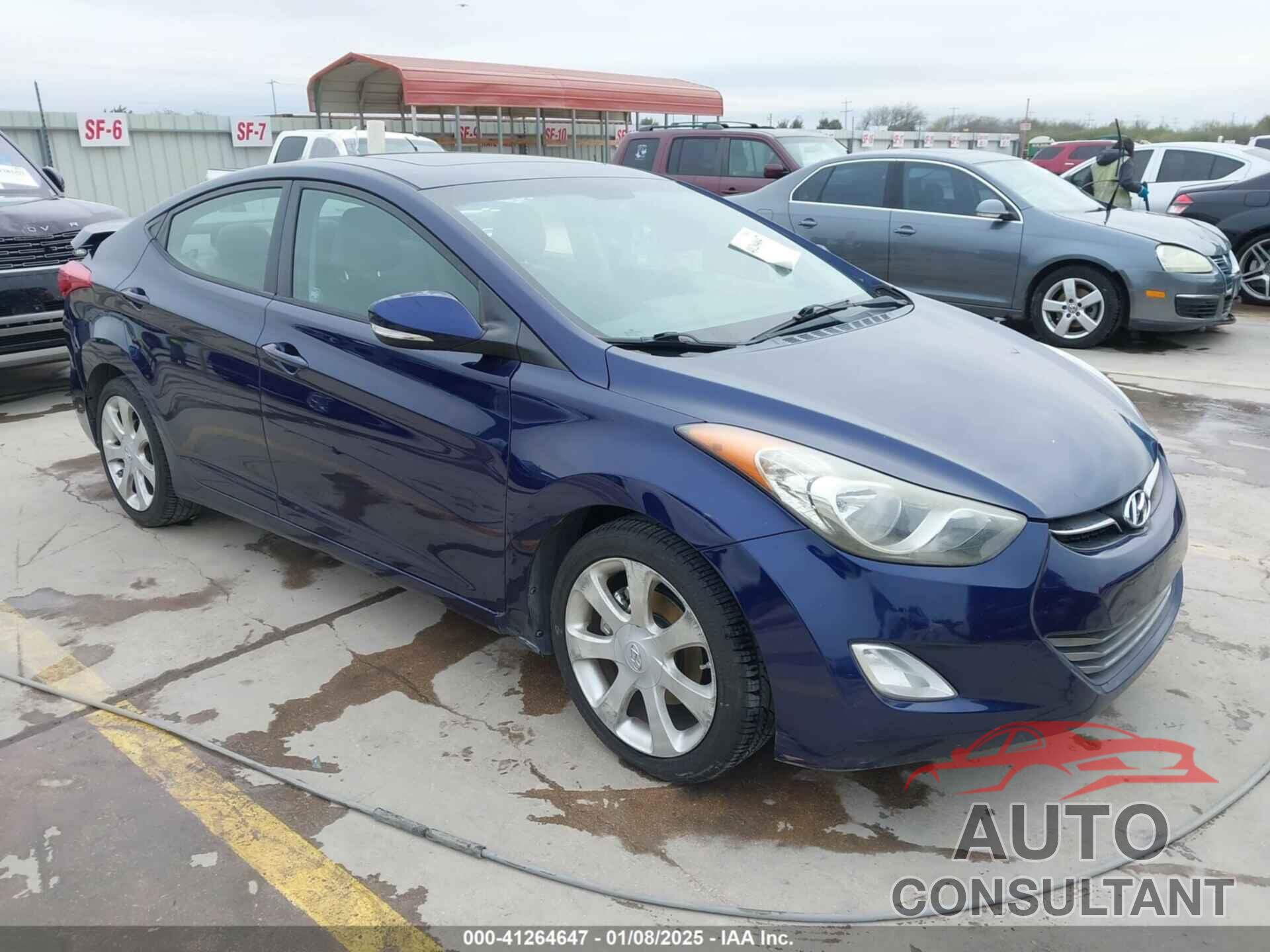 HYUNDAI ELANTRA 2012 - 5NPDH4AE4CH132942