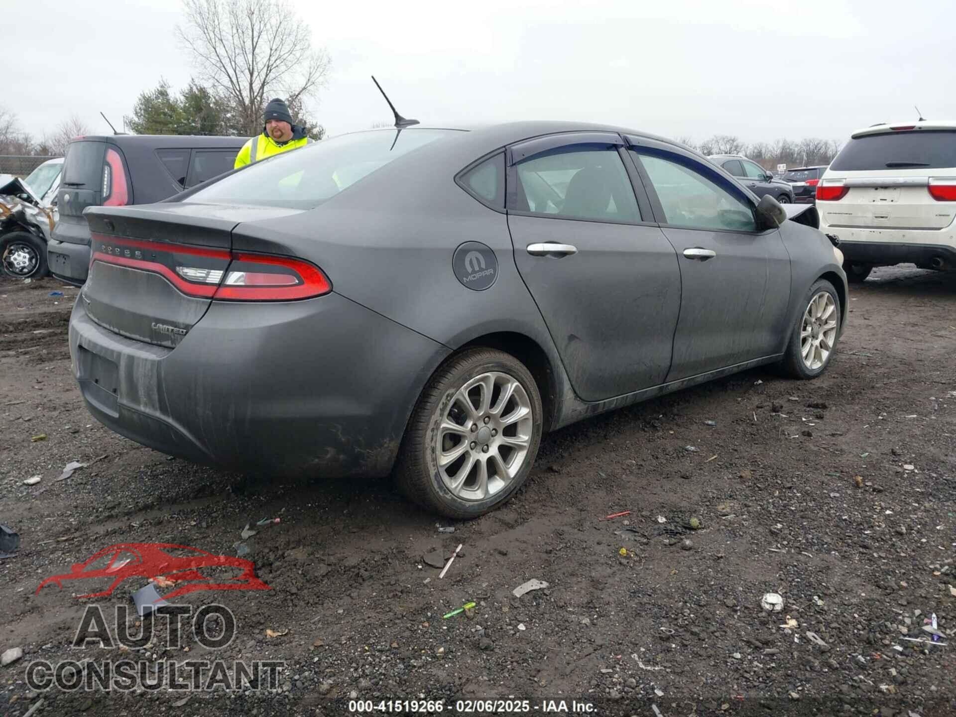 DODGE DART 2015 - 1C3CDFCB9FD111444