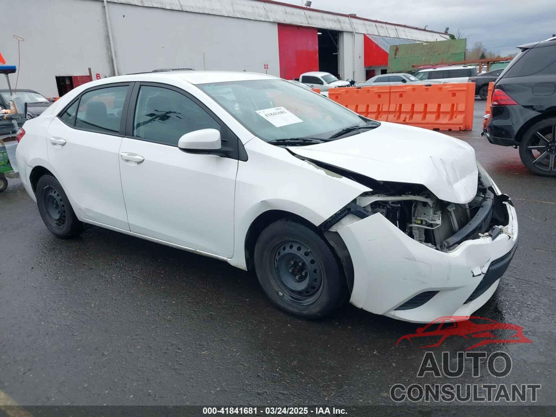 TOYOTA COROLLA 2014 - 5YFBURHEXEP132780