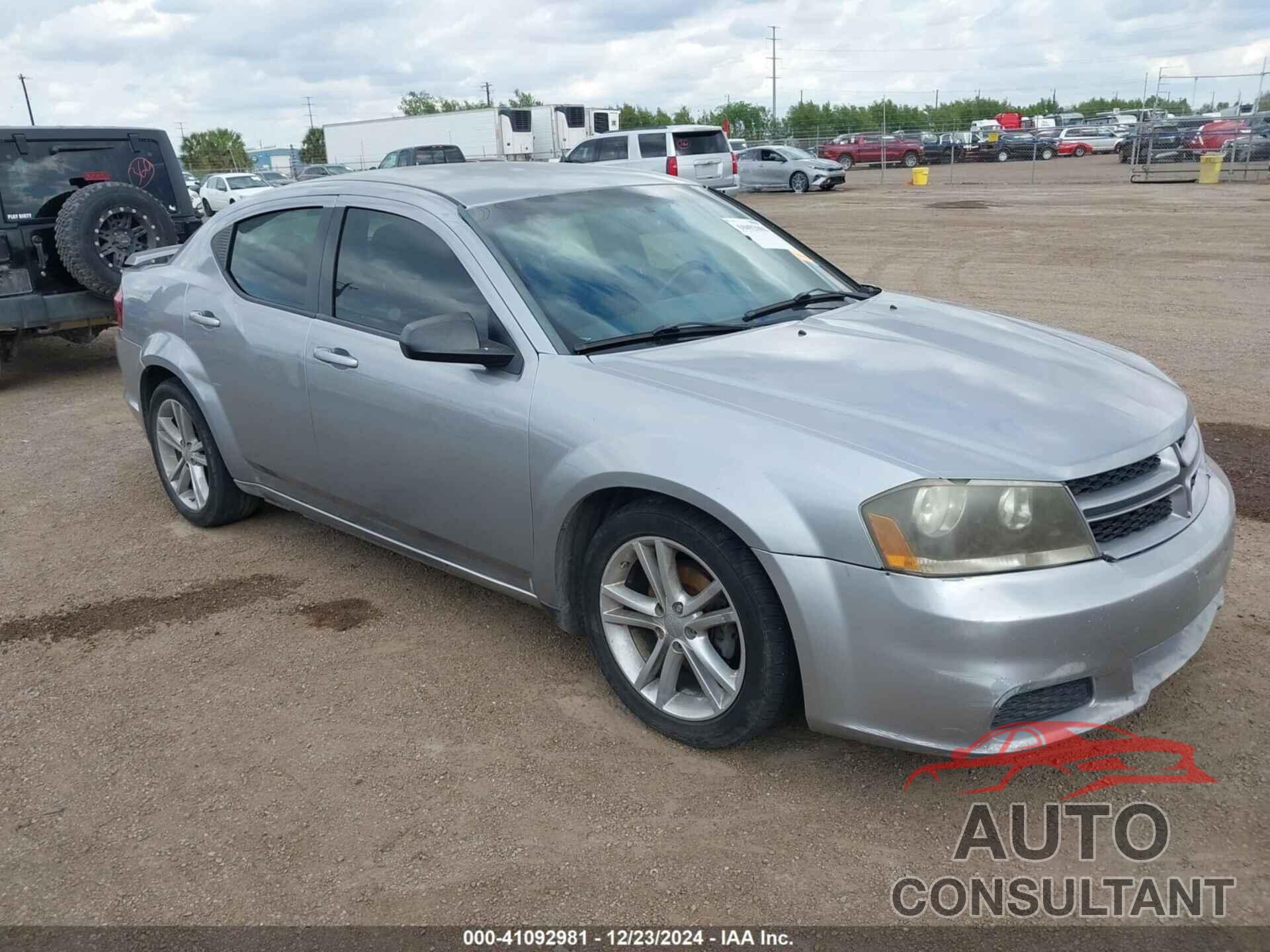 DODGE AVENGER 2014 - 1C3CDZAG2EN156069