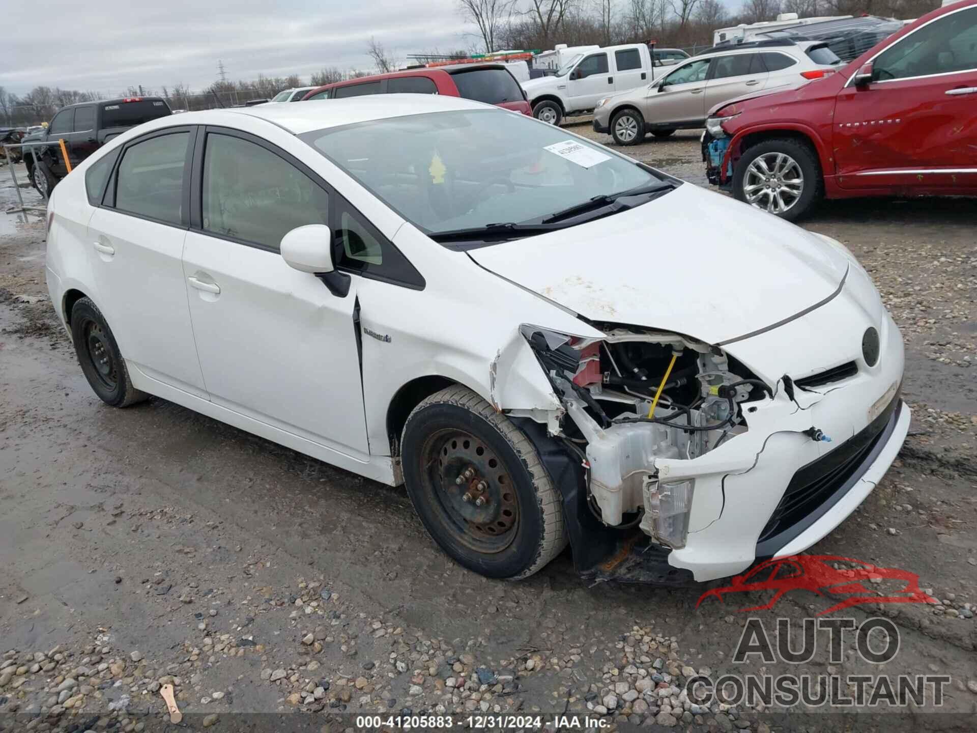 TOYOTA PRIUS 2012 - JTDKN3DU4C5457832