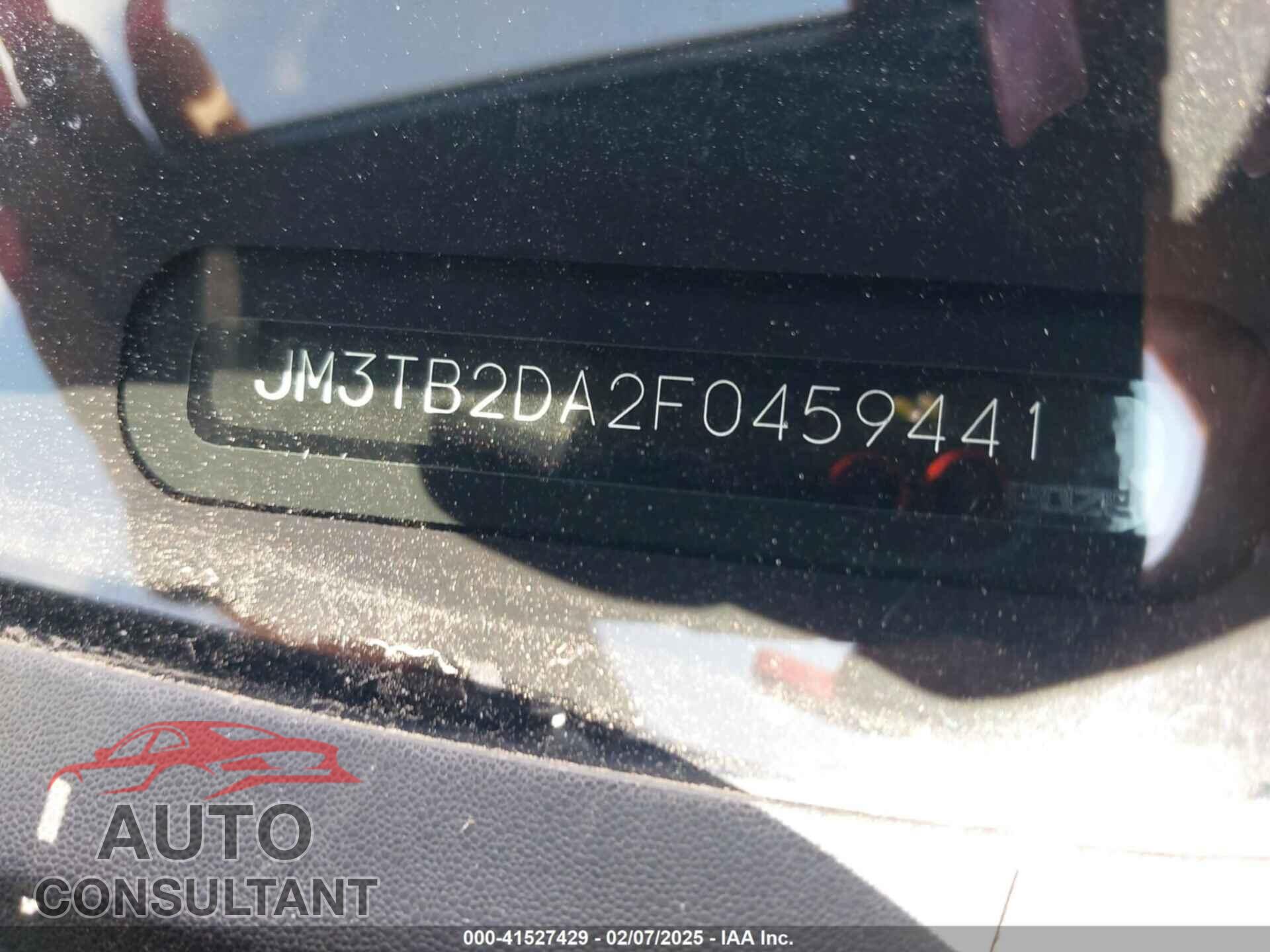 MAZDA CX-9 2015 - JM3TB2DA2F0459441