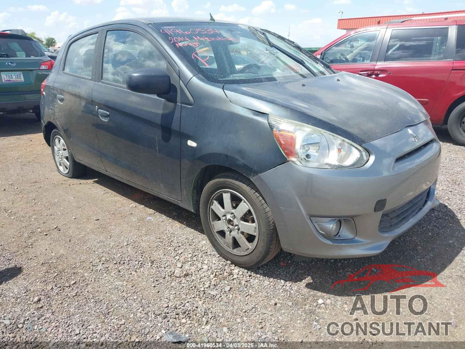MITSUBISHI MIRAGE 2014 - ML32A4HJ6EH012093