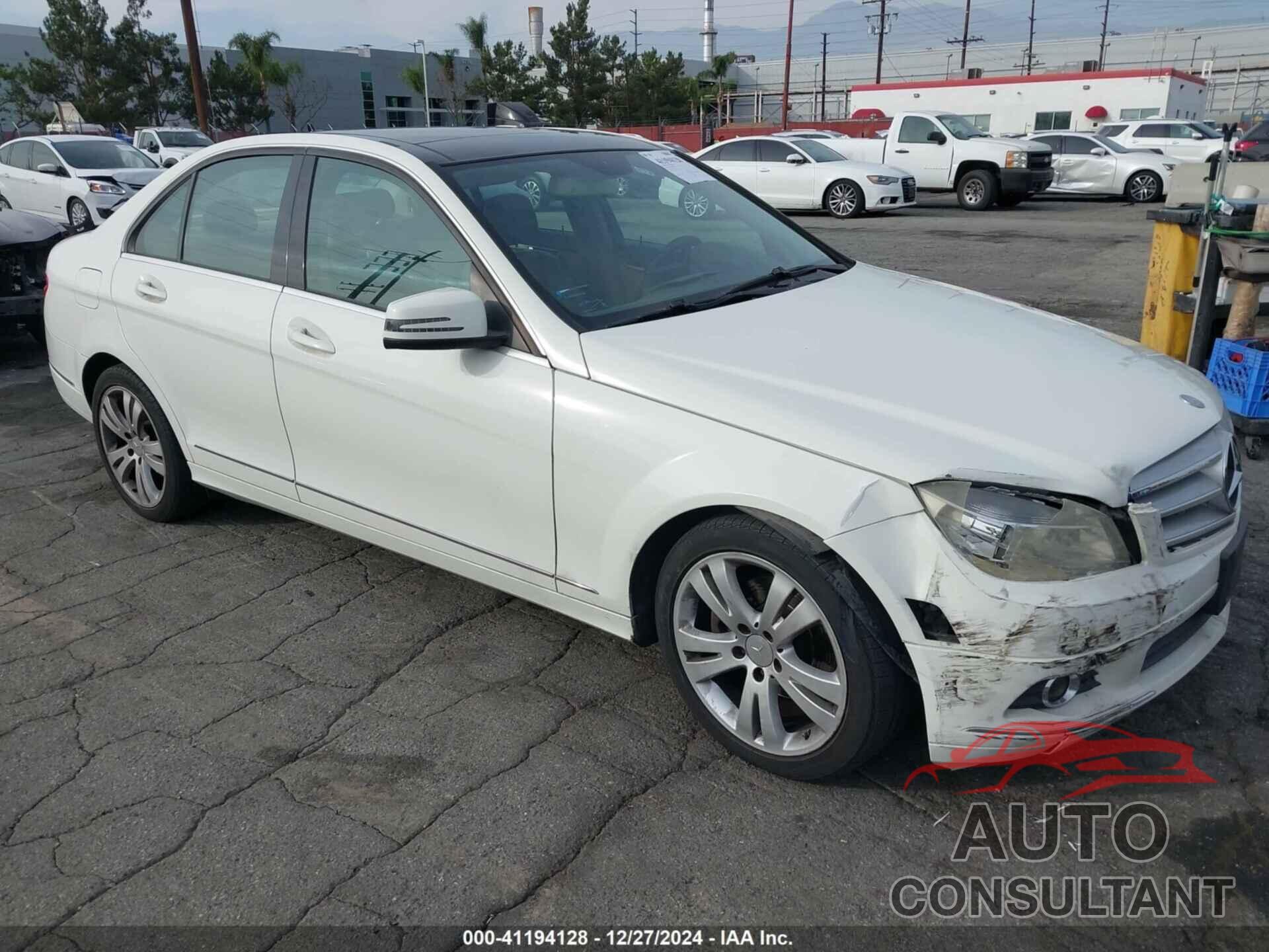 MERCEDES-BENZ C 300 2010 - WDDGF5EB8AF472195