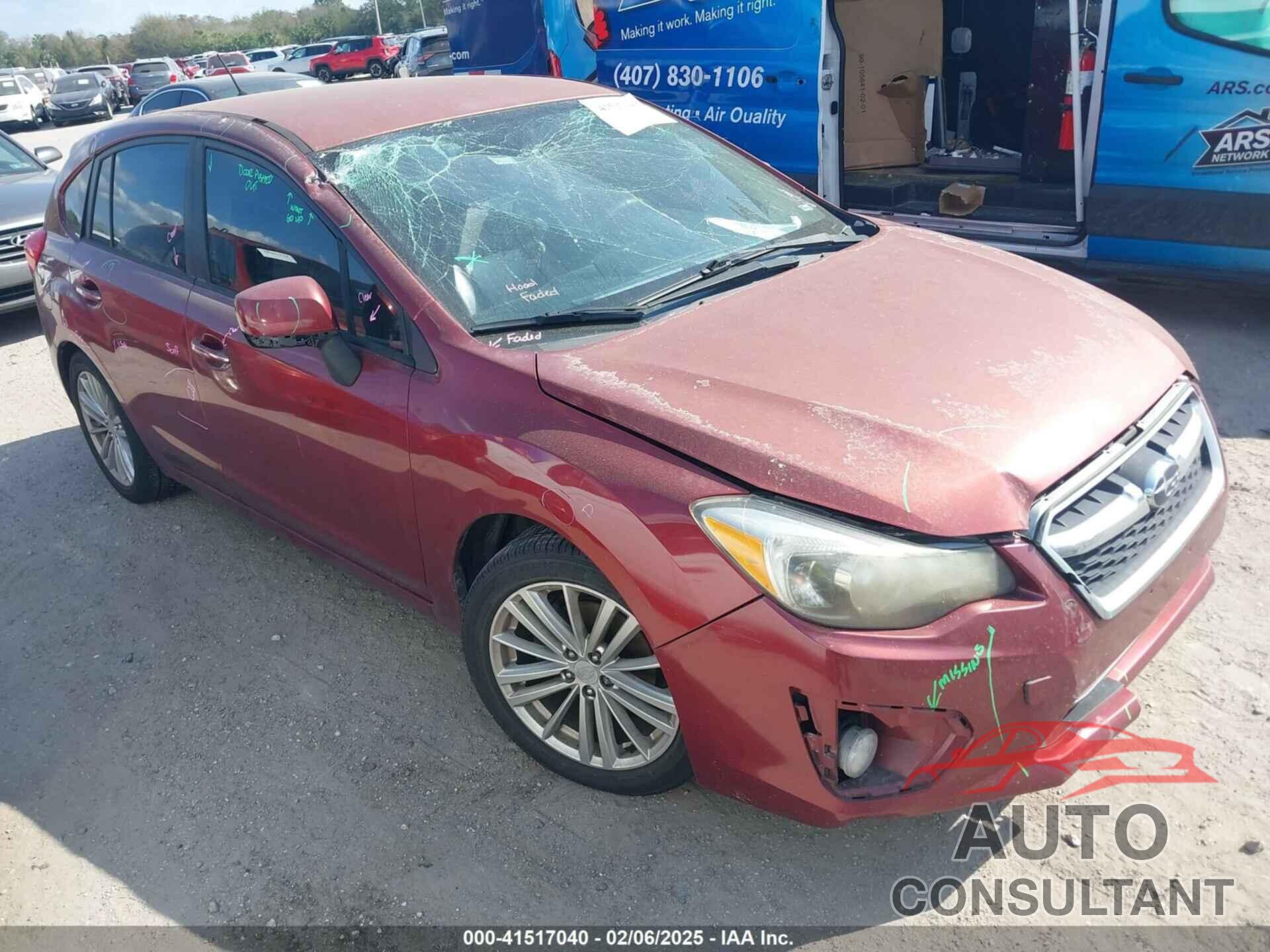 SUBARU IMPREZA 2014 - JF1GPAG65E8236345