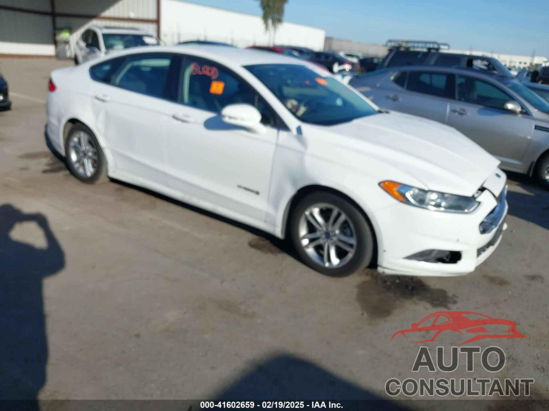 FORD FUSION HYBRID 2015 - 3FA6P0LU3FR249444