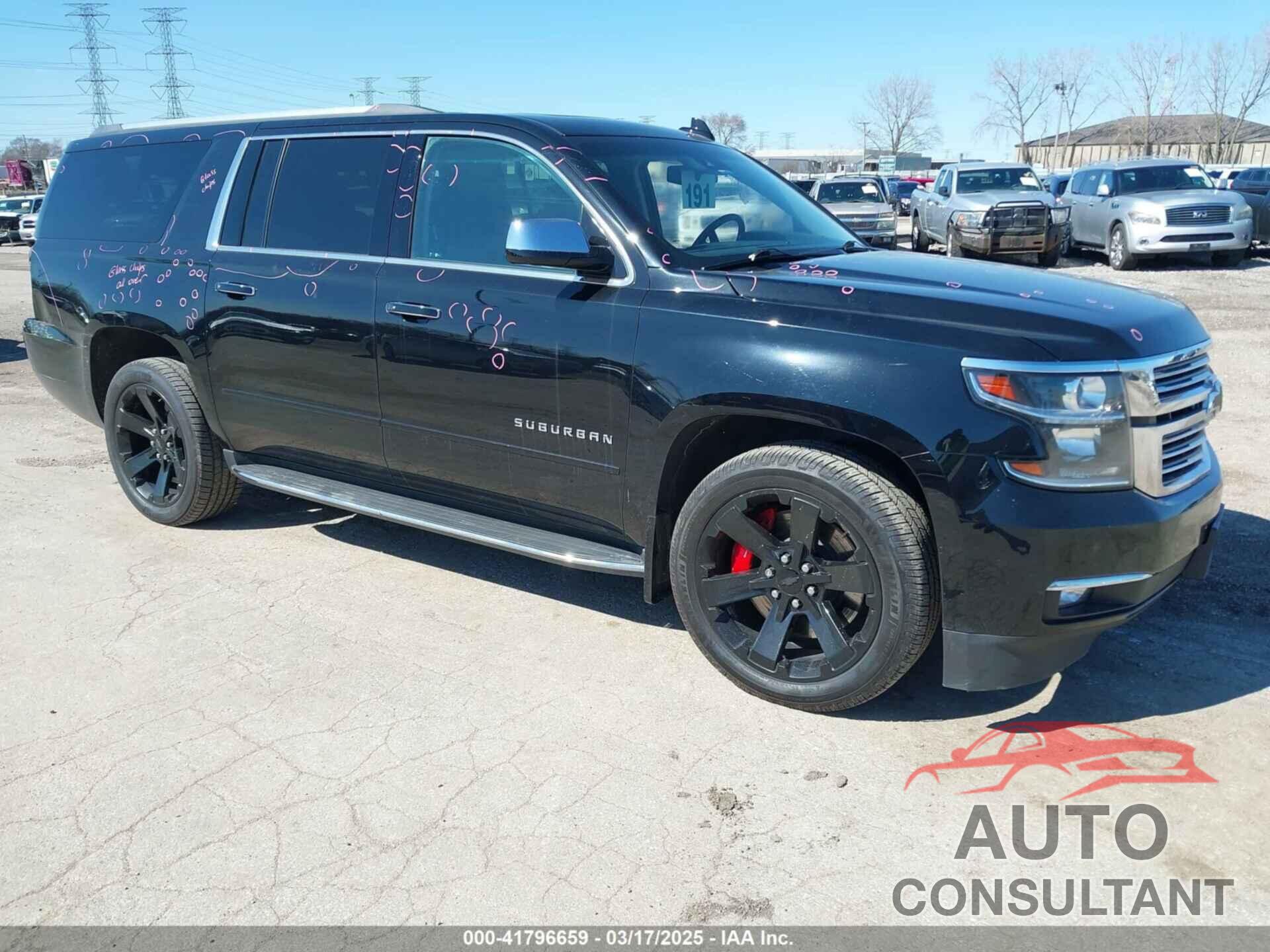 CHEVROLET SUBURBAN 2017 - 1GNSKJKC8HR285321