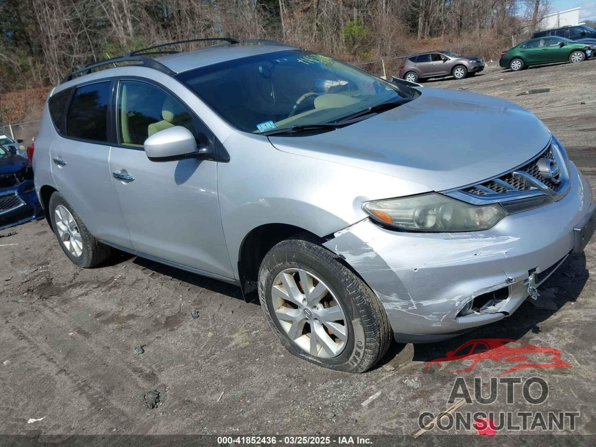 NISSAN MURANO 2013 - JN8AZ1MW8DW306434