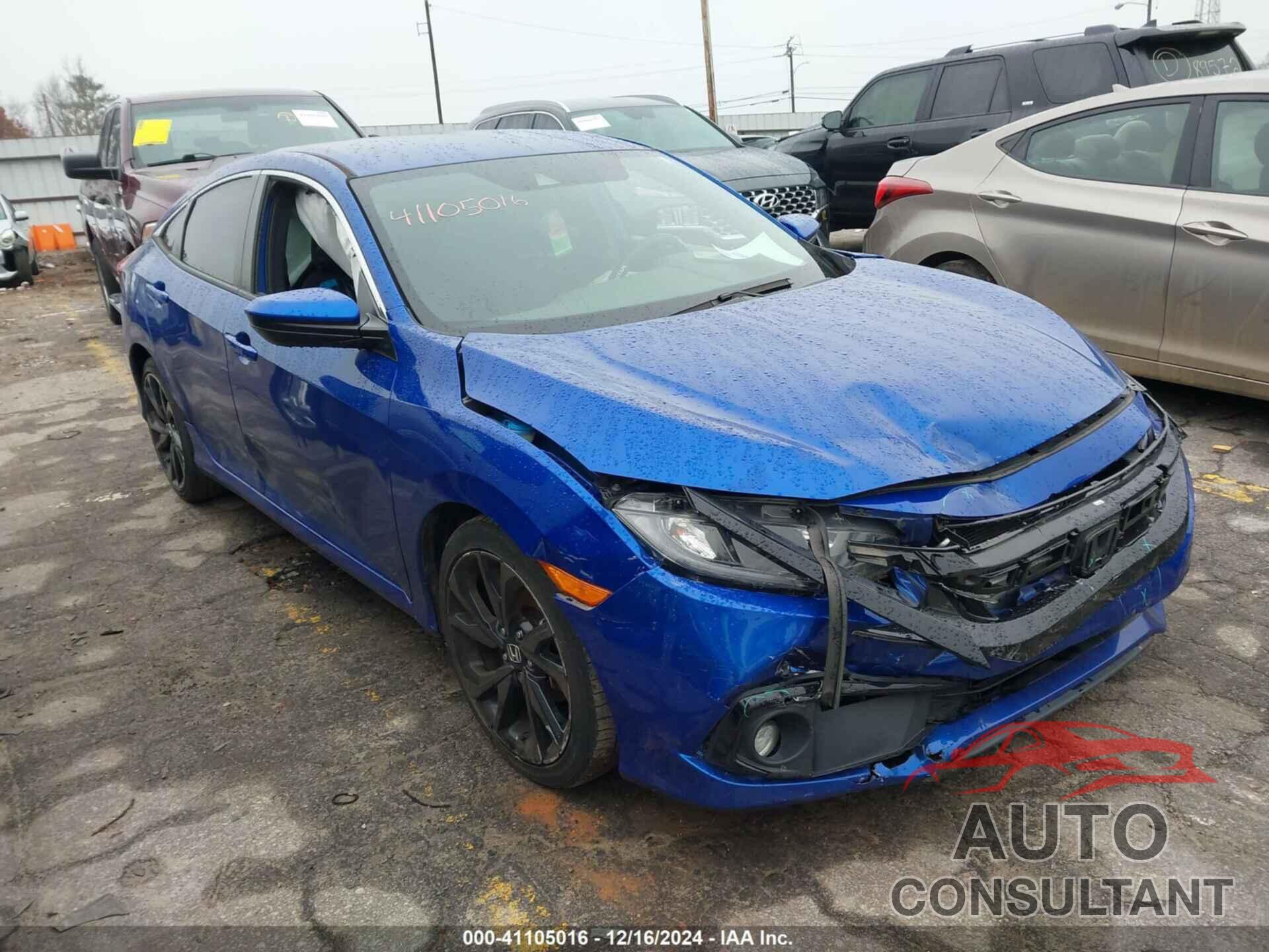 HONDA CIVIC 2020 - 2HGFC2F86LH601974