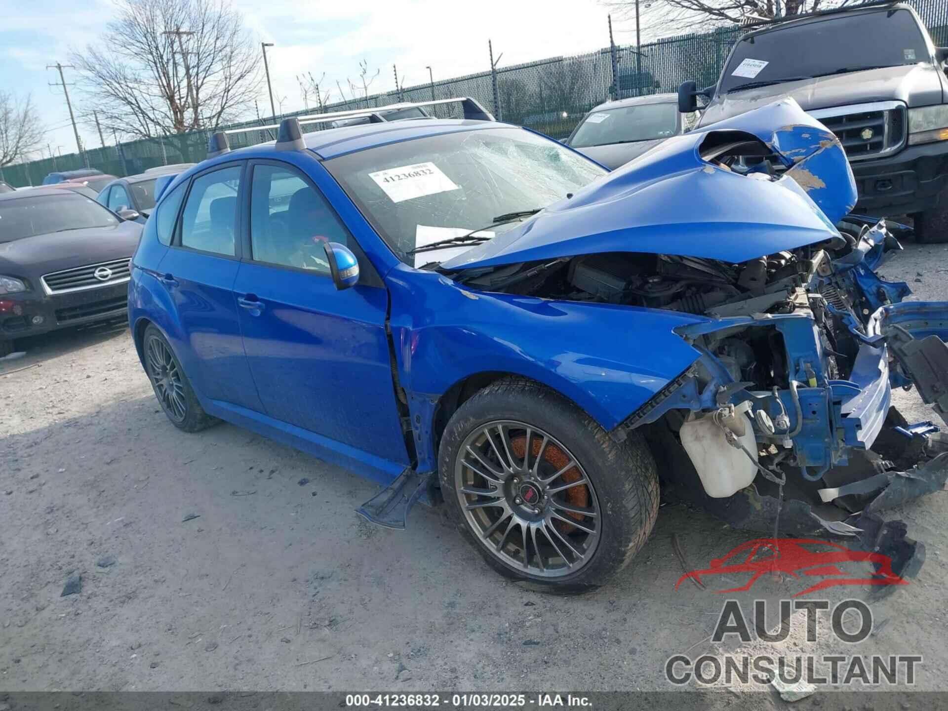 SUBARU IMPREZA WRX 2013 - JF1GR8H67DL892785