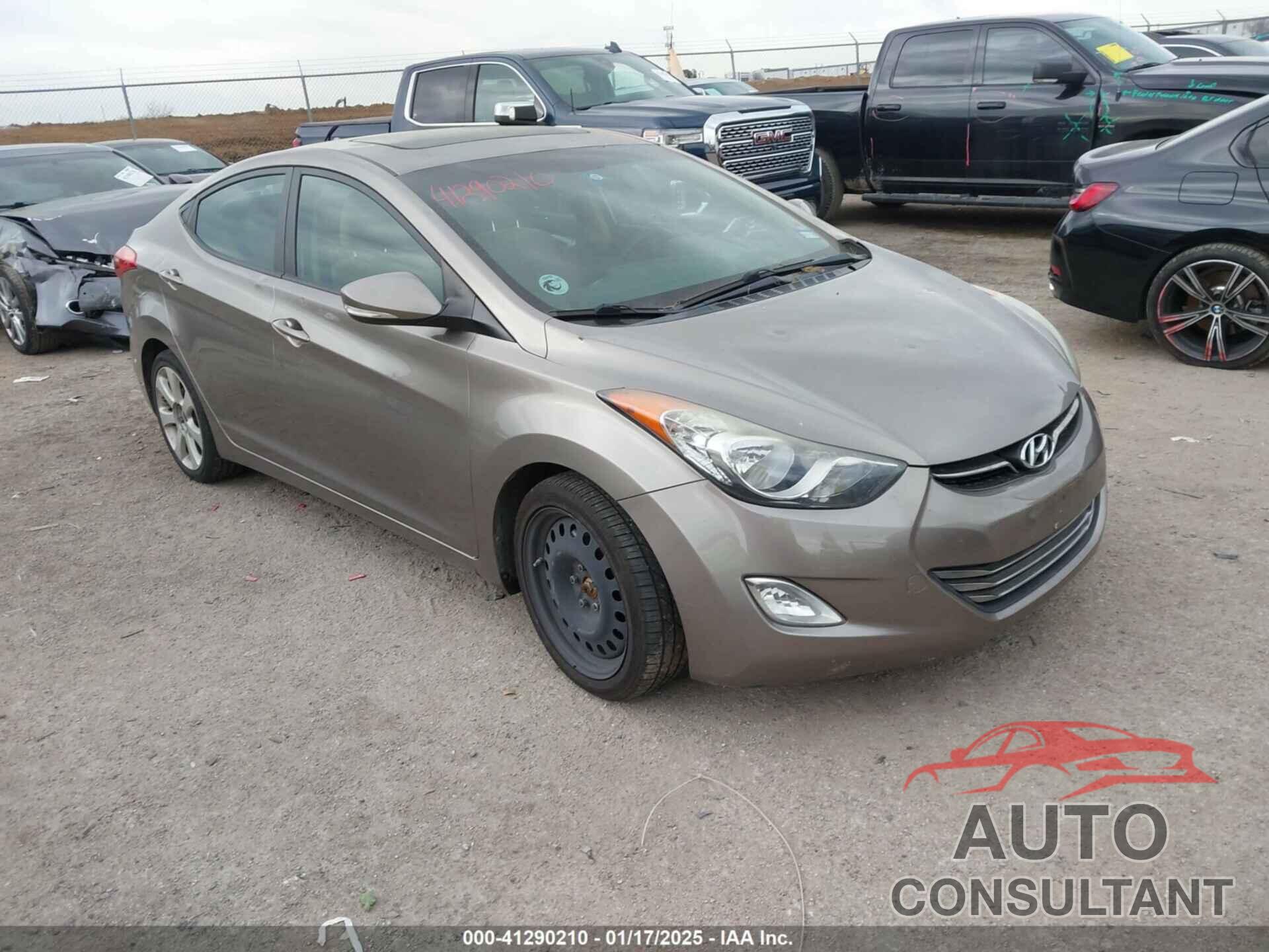 HYUNDAI ELANTRA 2012 - 5NPDH4AE0CH091595
