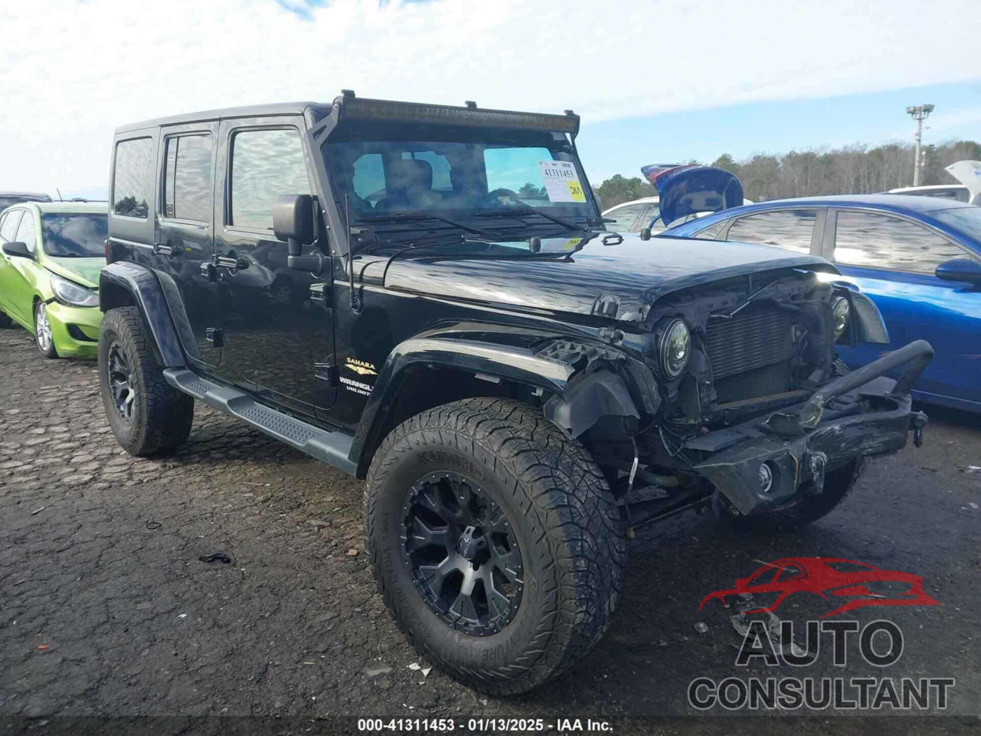 JEEP WRANGLER UNLIMITED 2014 - 1C4BJWEGXEL263830