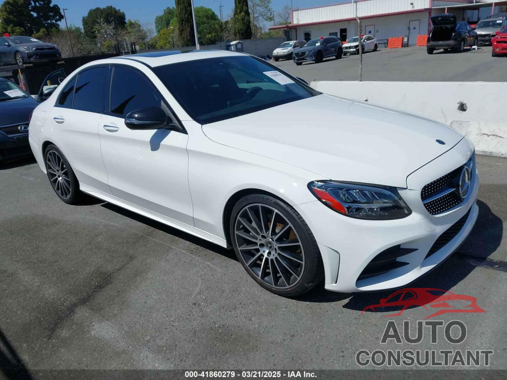 MERCEDES-BENZ C 300 2021 - W1KWF8DB1MR607826