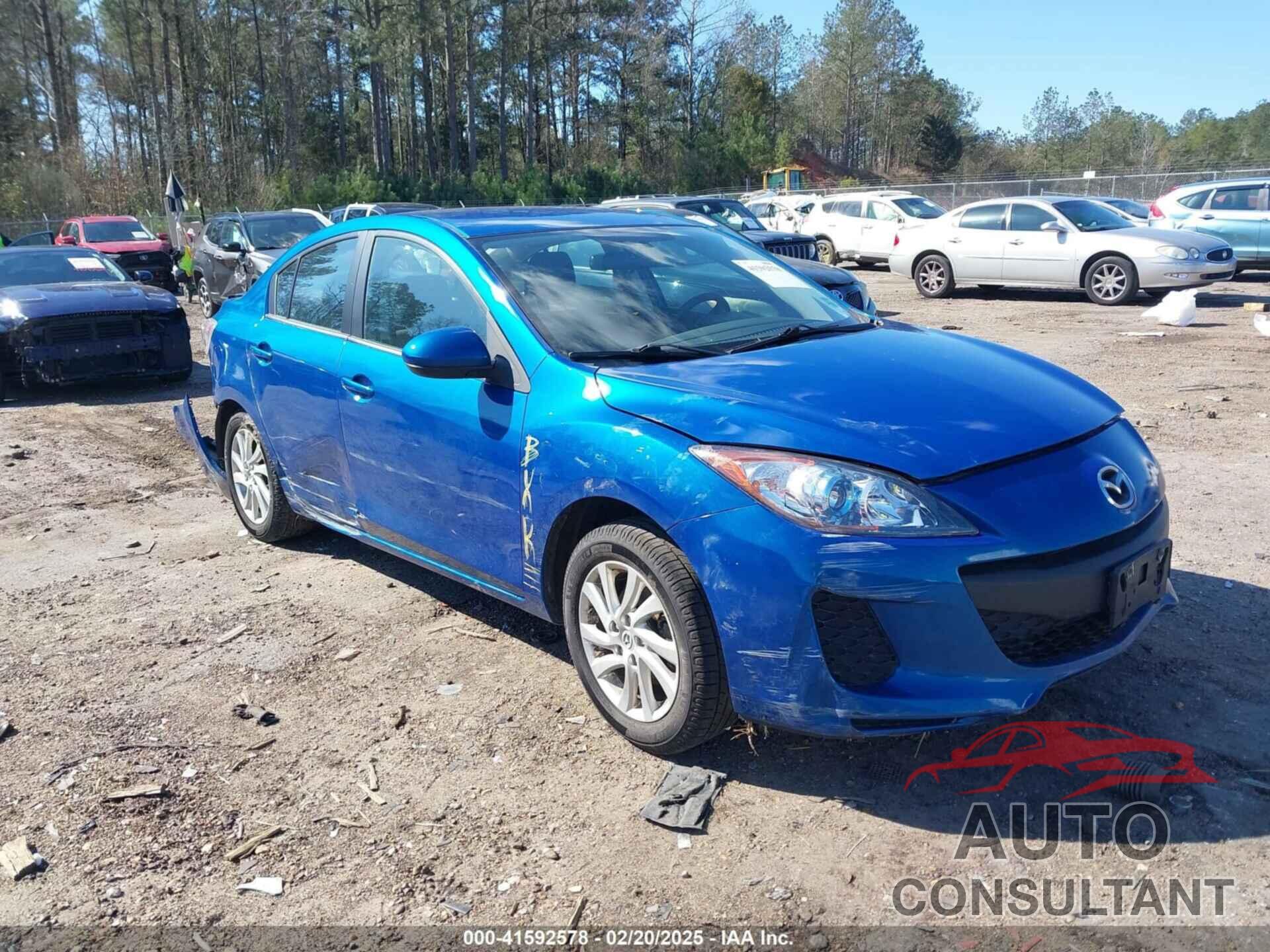 MAZDA MAZDA3 2012 - JM1BL1V89C1637570
