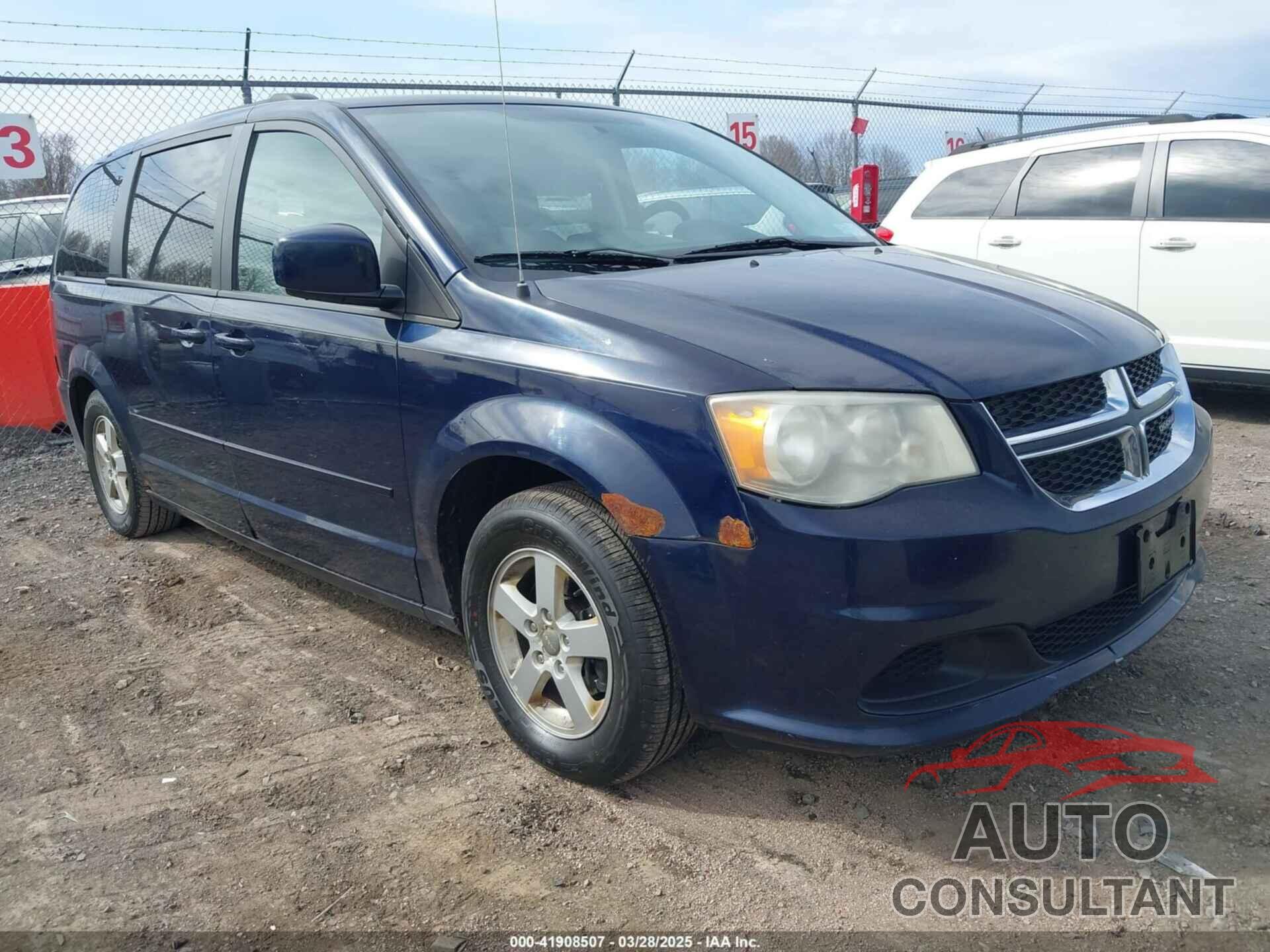 DODGE GRAND CARAVAN 2012 - 2C4RDGCG9CR365462