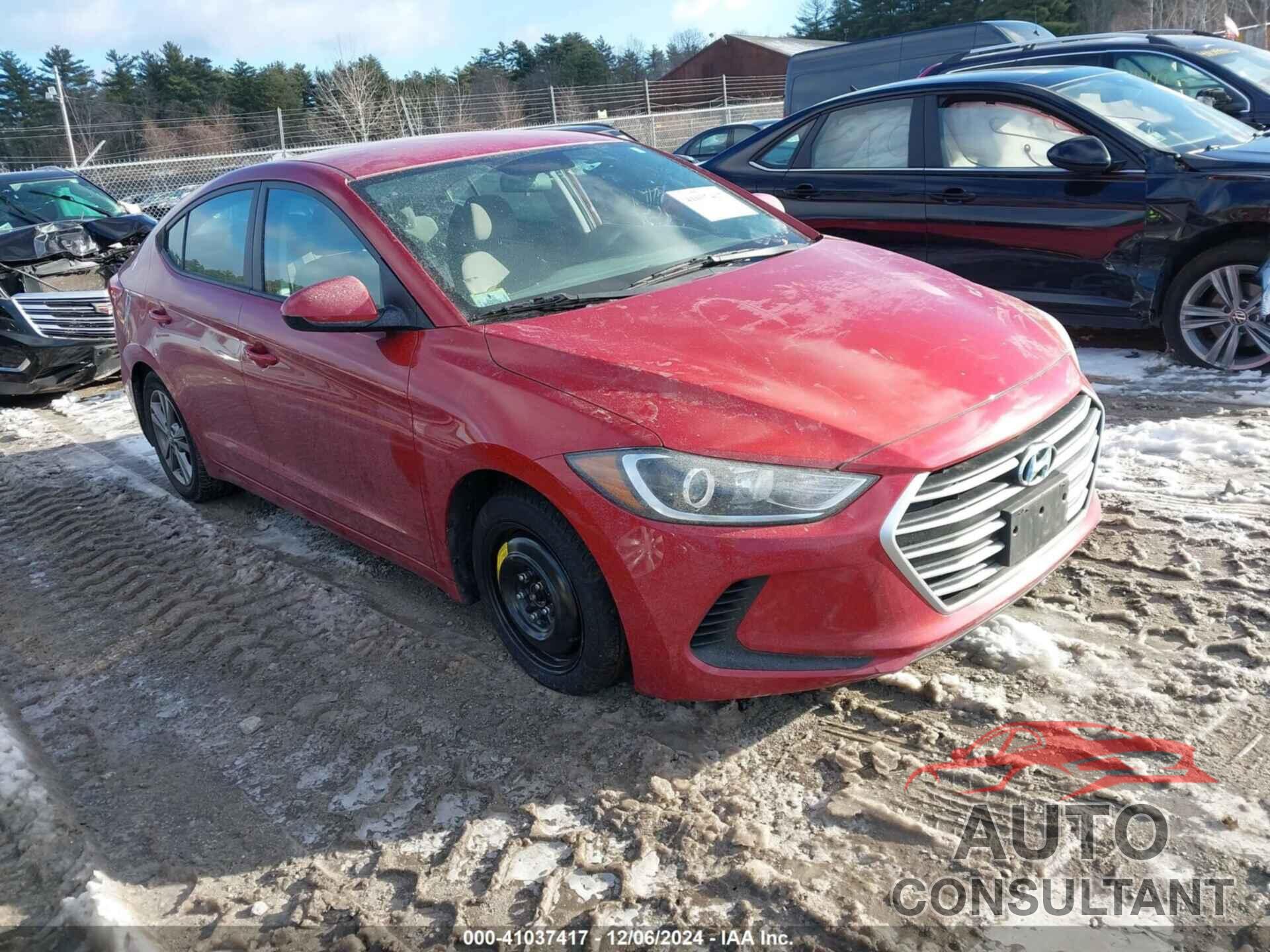 HYUNDAI ELANTRA 2018 - 5NPD84LF2JH334598