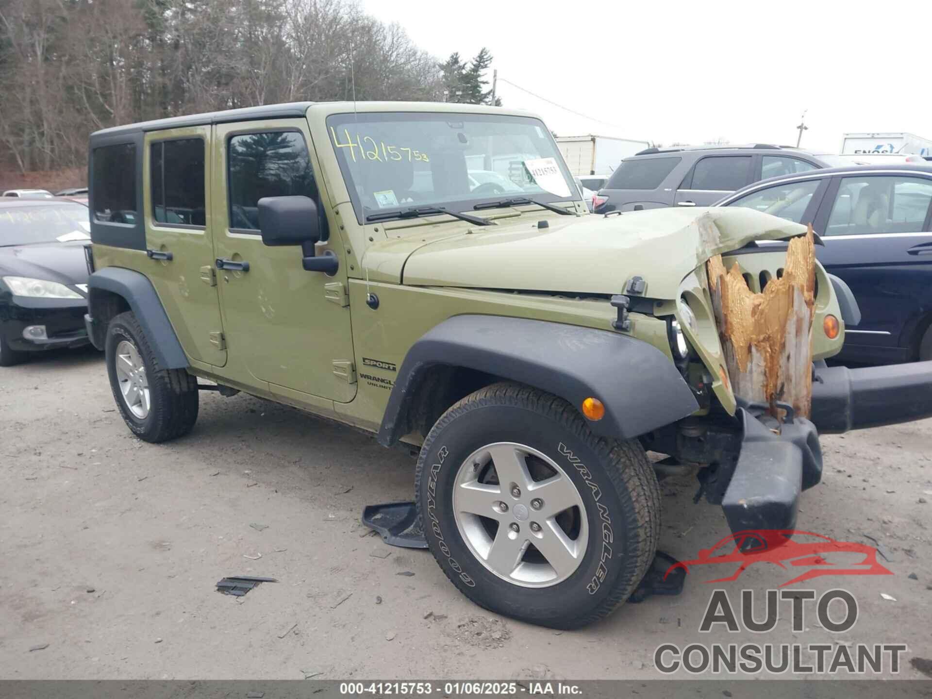 JEEP WRANGLER UNLIMITED 2013 - 1C4BJWDG0DL701464