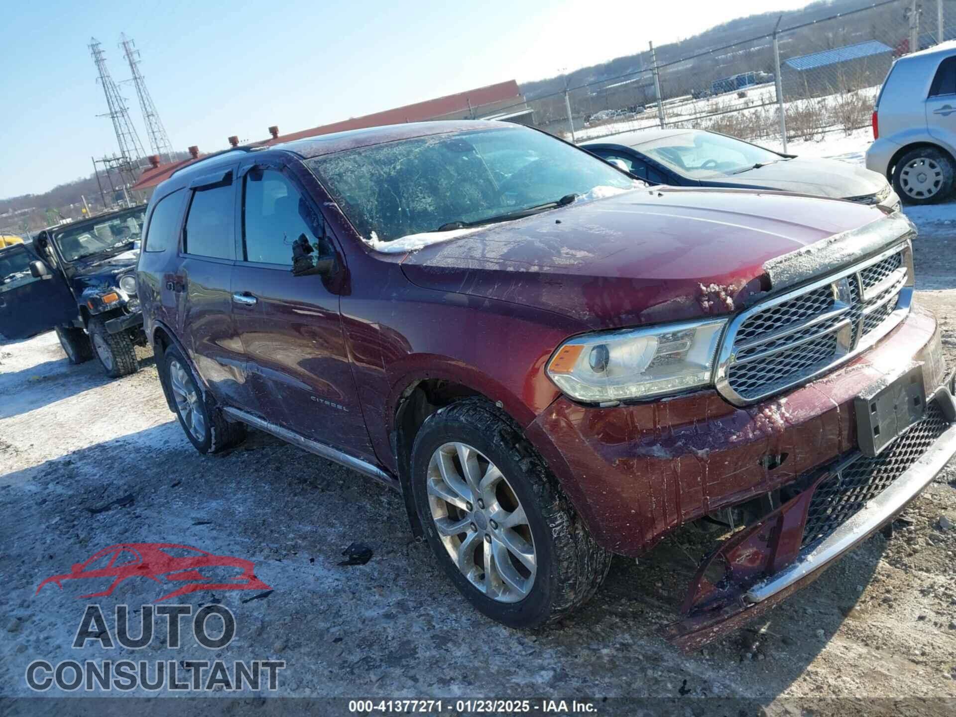 DODGE DURANGO 2016 - 1C4RDJEG7GC347311