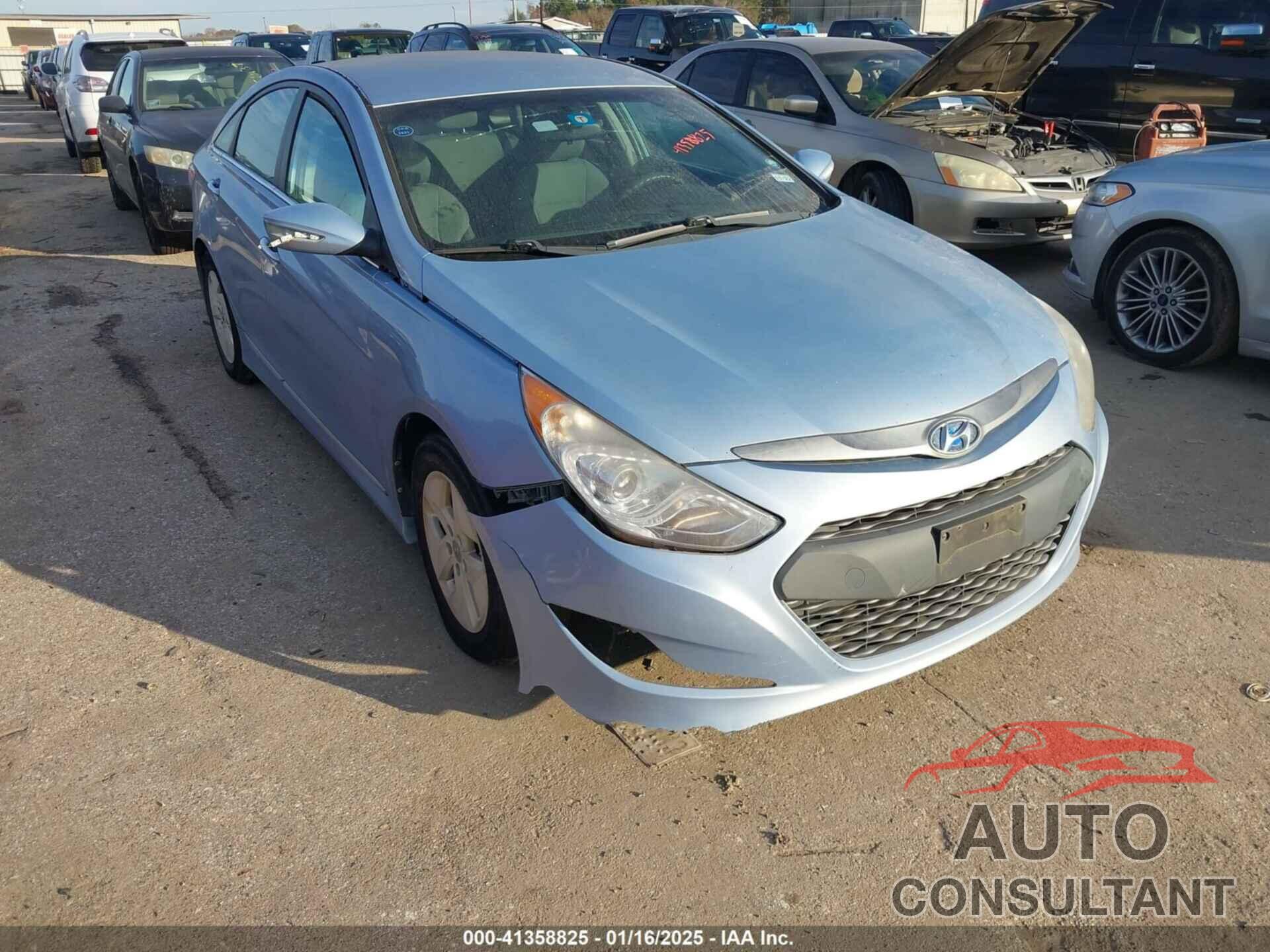 HYUNDAI SONATA HYBRID 2011 - KMHEC4A46BA001944