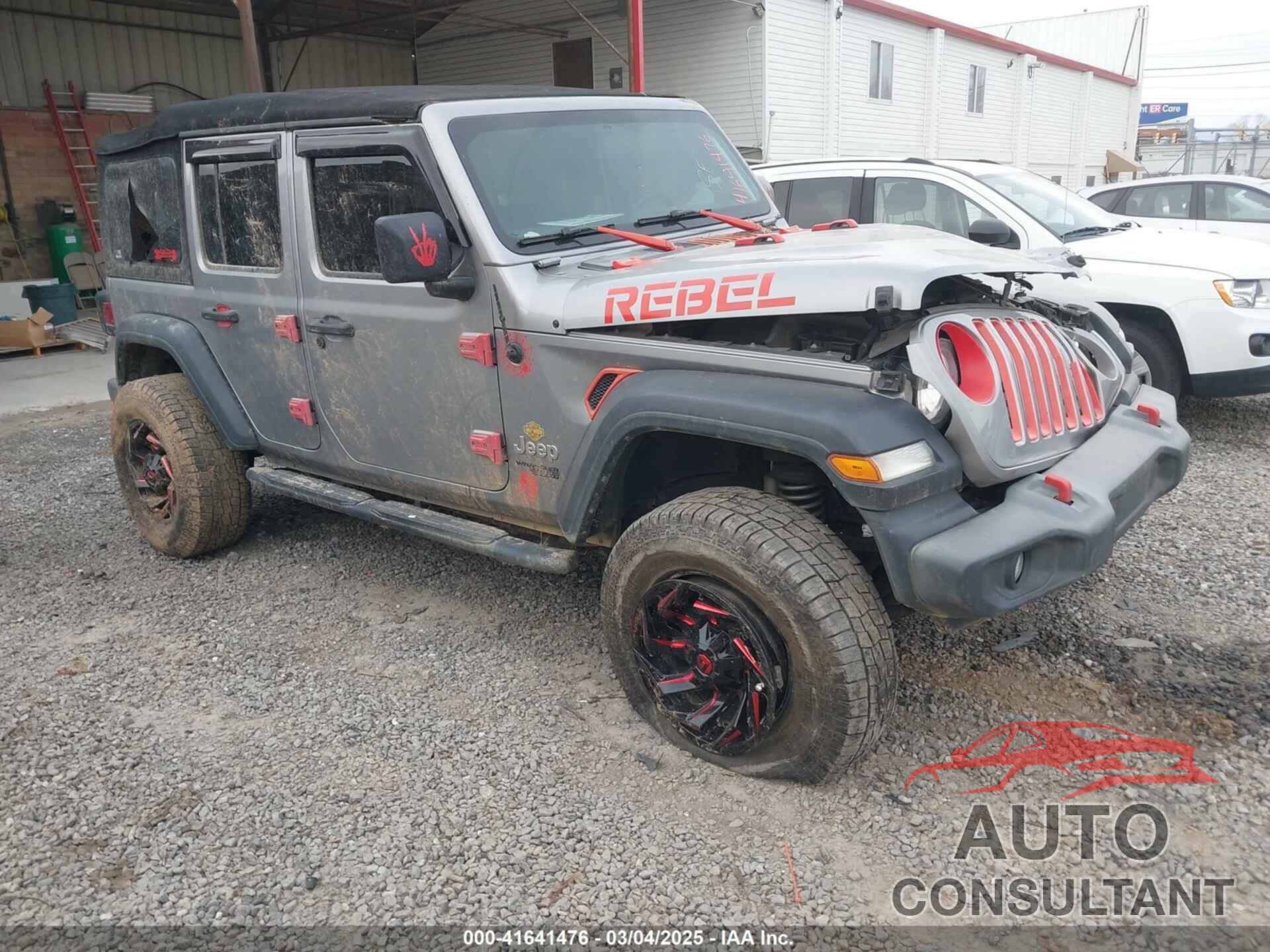 JEEP WRANGLER UNLIMITED 2018 - 1C4HJXDG0JW250952