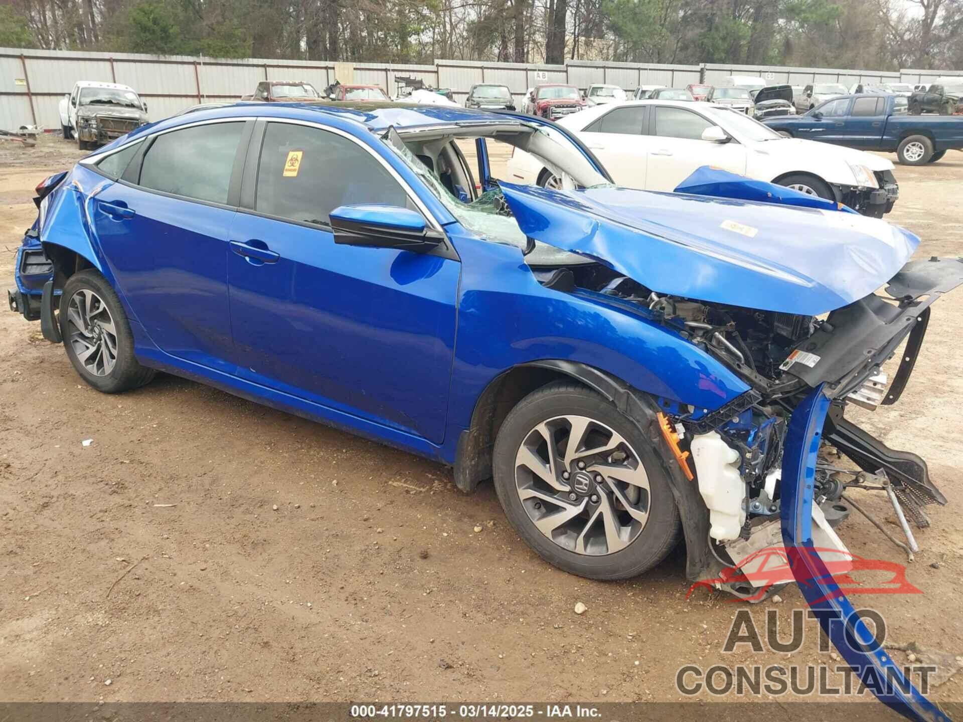 HONDA CIVIC 2017 - 19XFC2F78HE017908