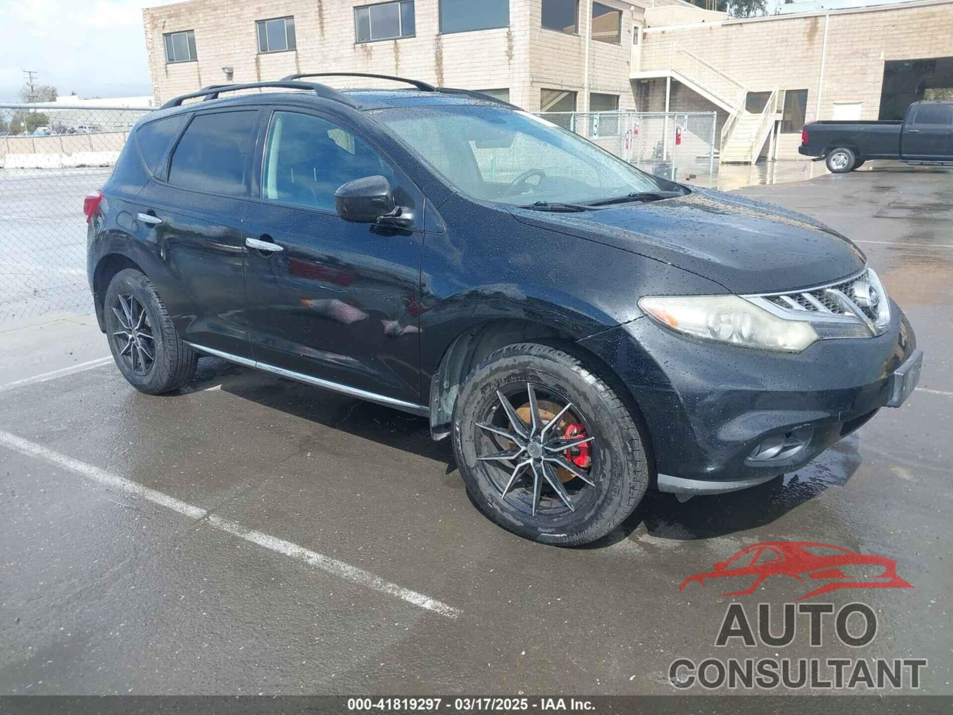 NISSAN MURANO 2011 - JN8AZ1MU3BW062834
