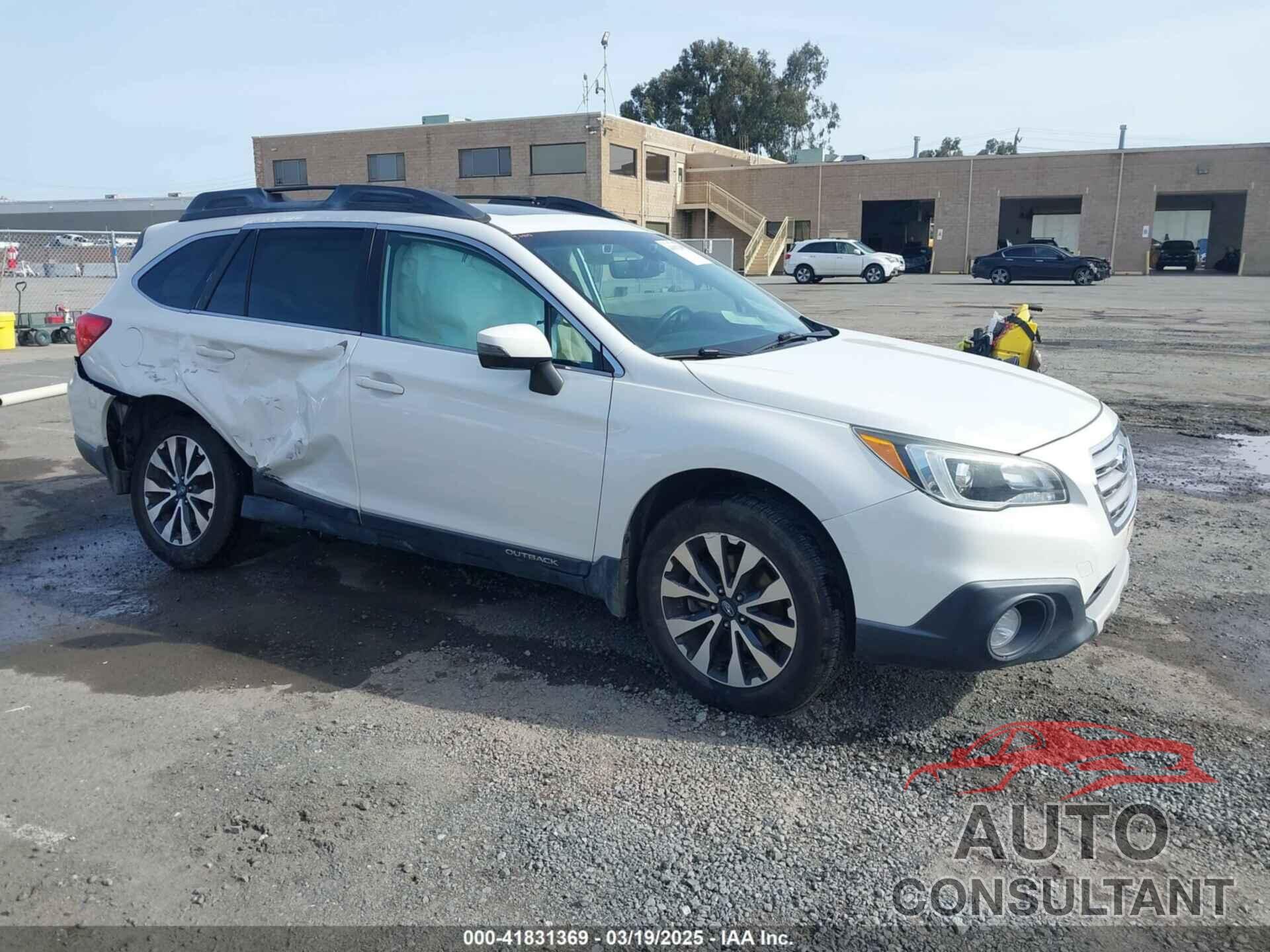 SUBARU OUTBACK 2017 - 4S4BSANC7H3207616