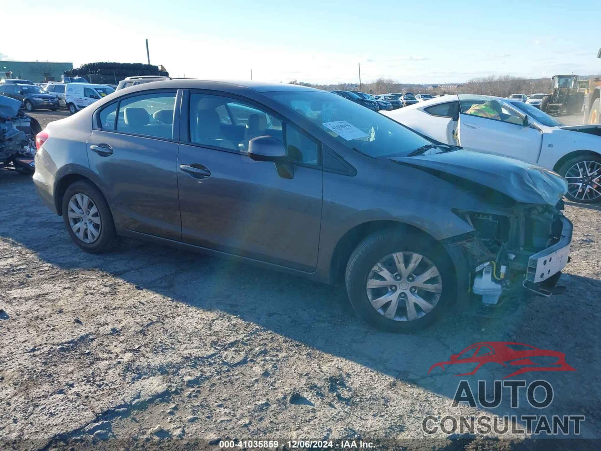 HONDA CIVIC 2012 - 2HGFB2F52CH559389