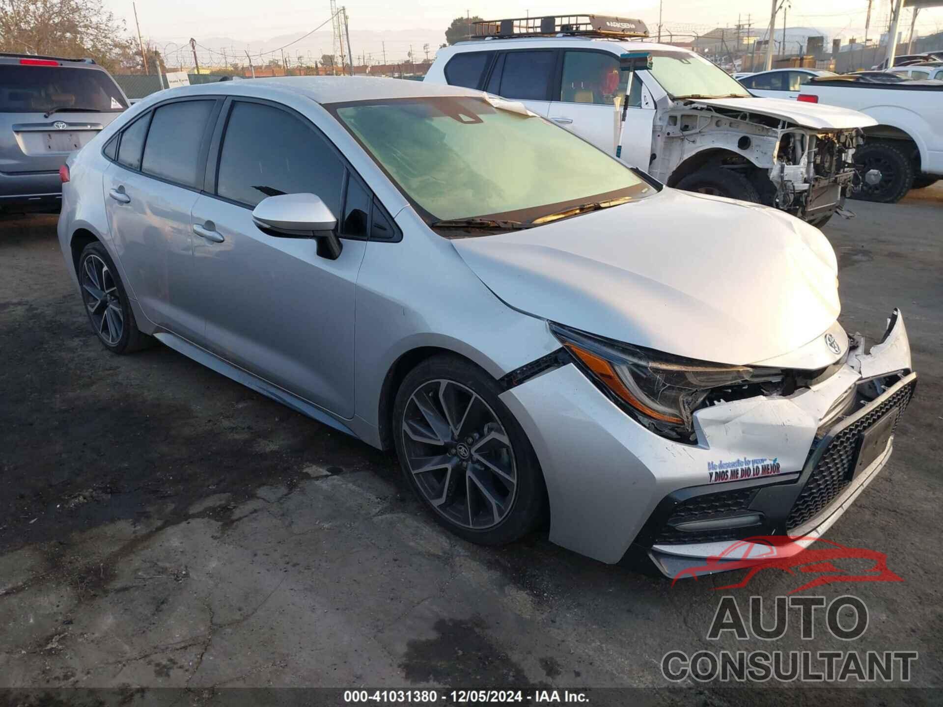 TOYOTA COROLLA 2020 - 5YFS4RCE3LP037577