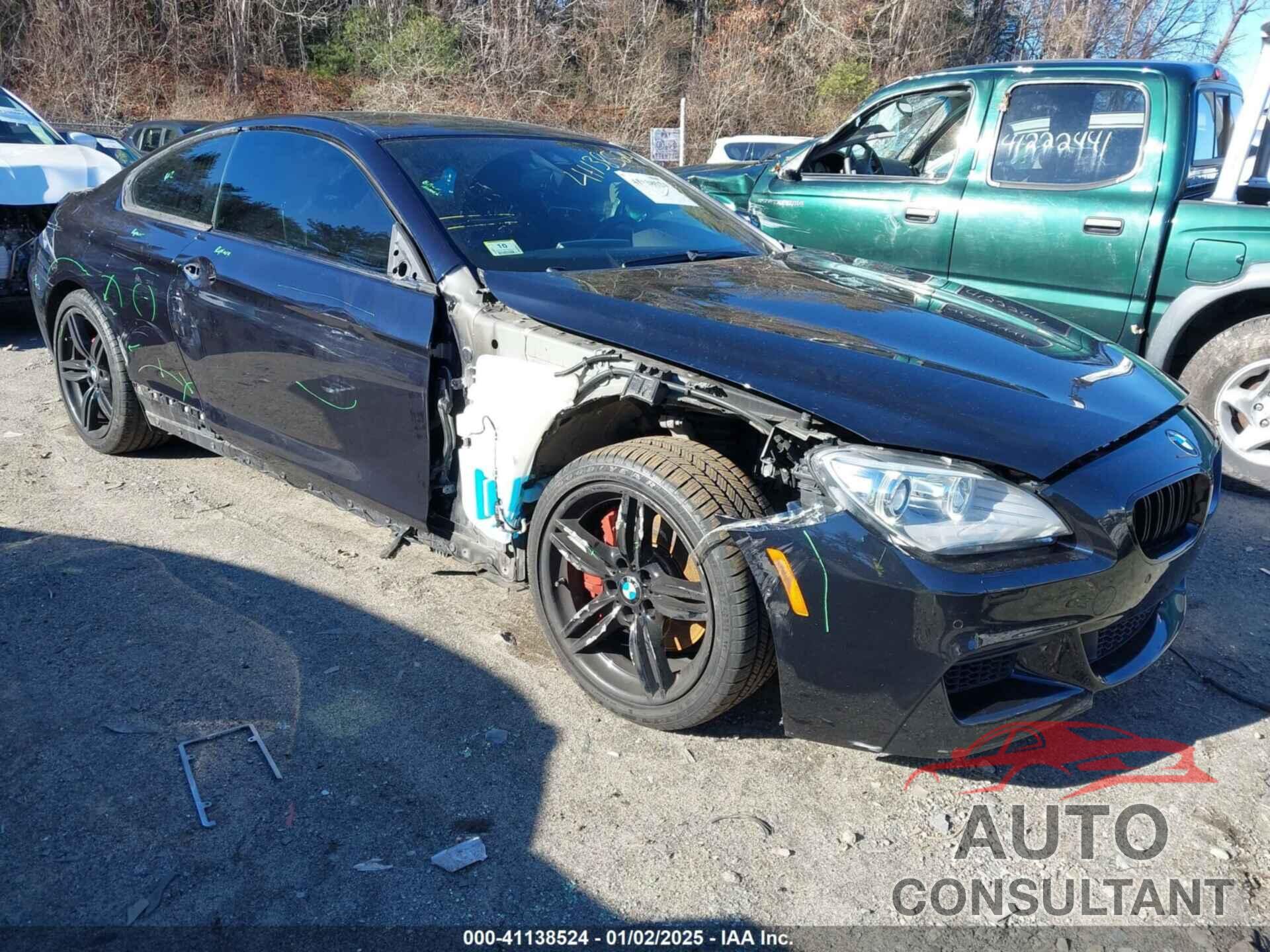 BMW 650I 2013 - WBAYM1C5XDDZ02624