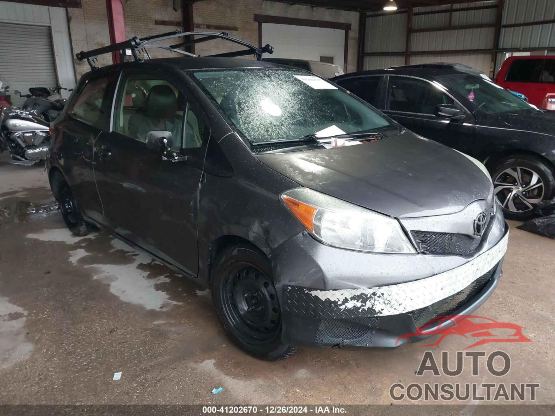 TOYOTA YARIS 2014 - JTDJTUD33ED591464