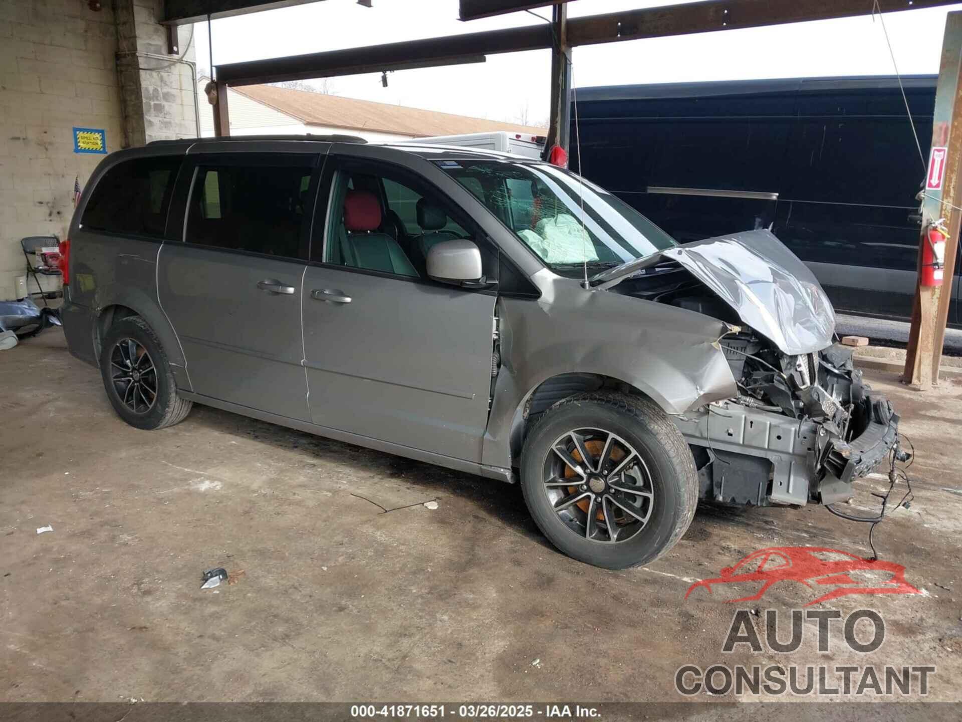 DODGE GRAND CARAVAN 2017 - 2C4RDGEG1HR791442