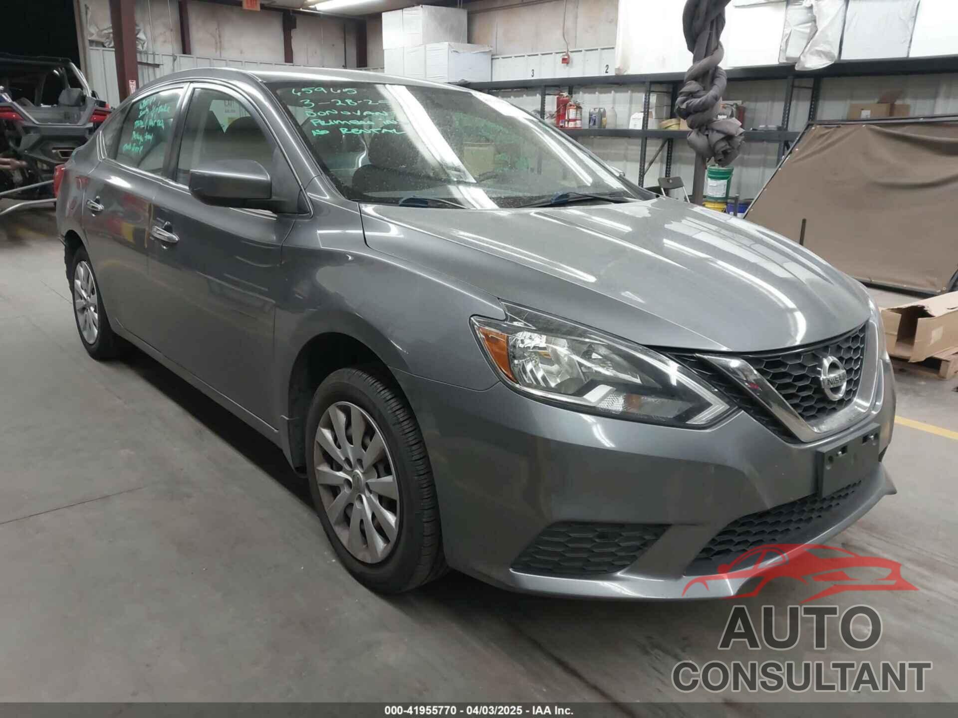 NISSAN SENTRA 2017 - 3N1AB7AP1HY383812