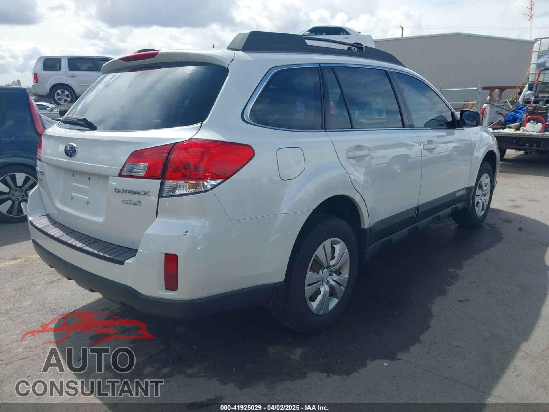SUBARU OUTBACK 2012 - 4S4BRBAC9C3235112