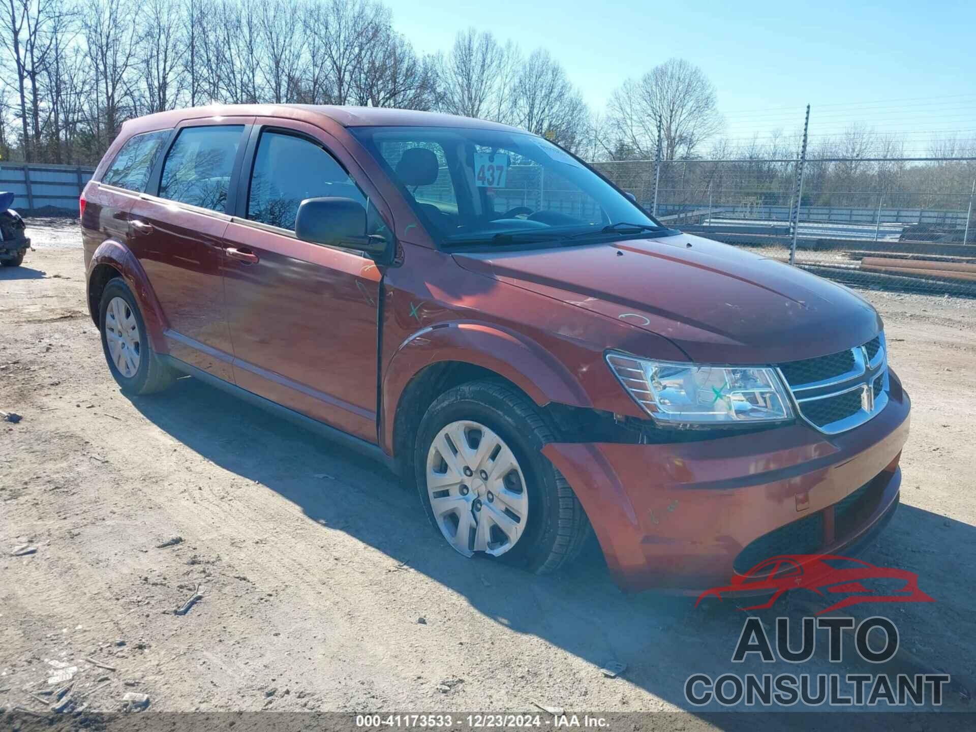 DODGE JOURNEY 2014 - 3C4PDCAB1ET303660