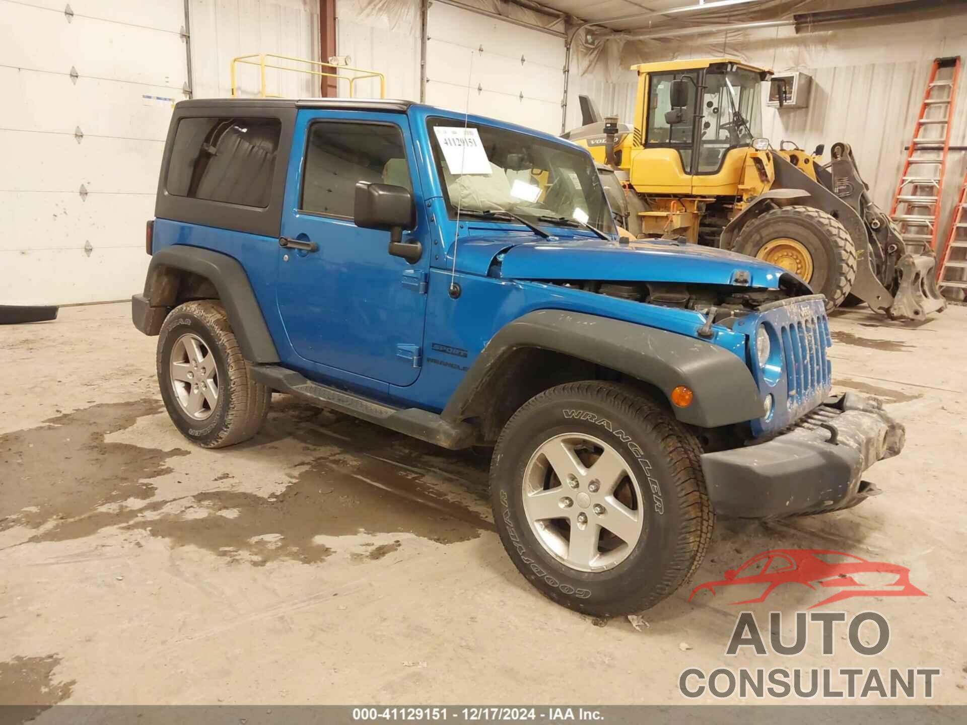 JEEP WRANGLER 2016 - 1C4AJWAG5GL274903