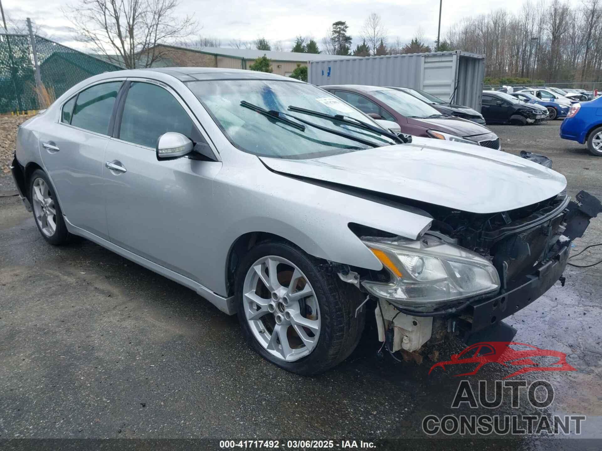 NISSAN MAXIMA 2012 - 1N4AA5AP2CC851980