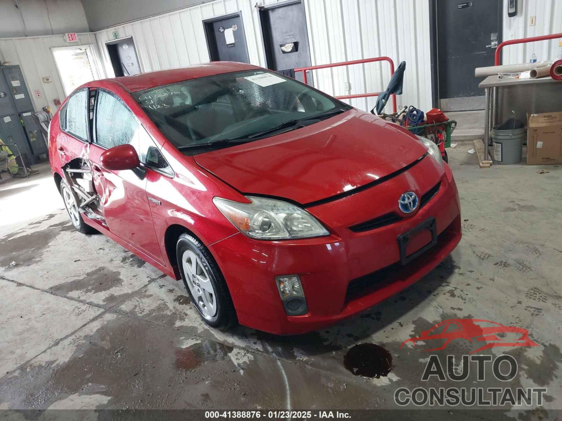 TOYOTA PRIUS 2010 - JTDKN3DU0A0183099