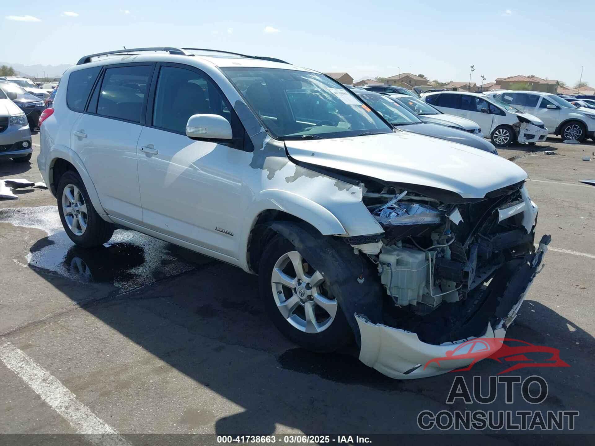 TOYOTA RAV4 2010 - 2T3YK4DV4AW008027