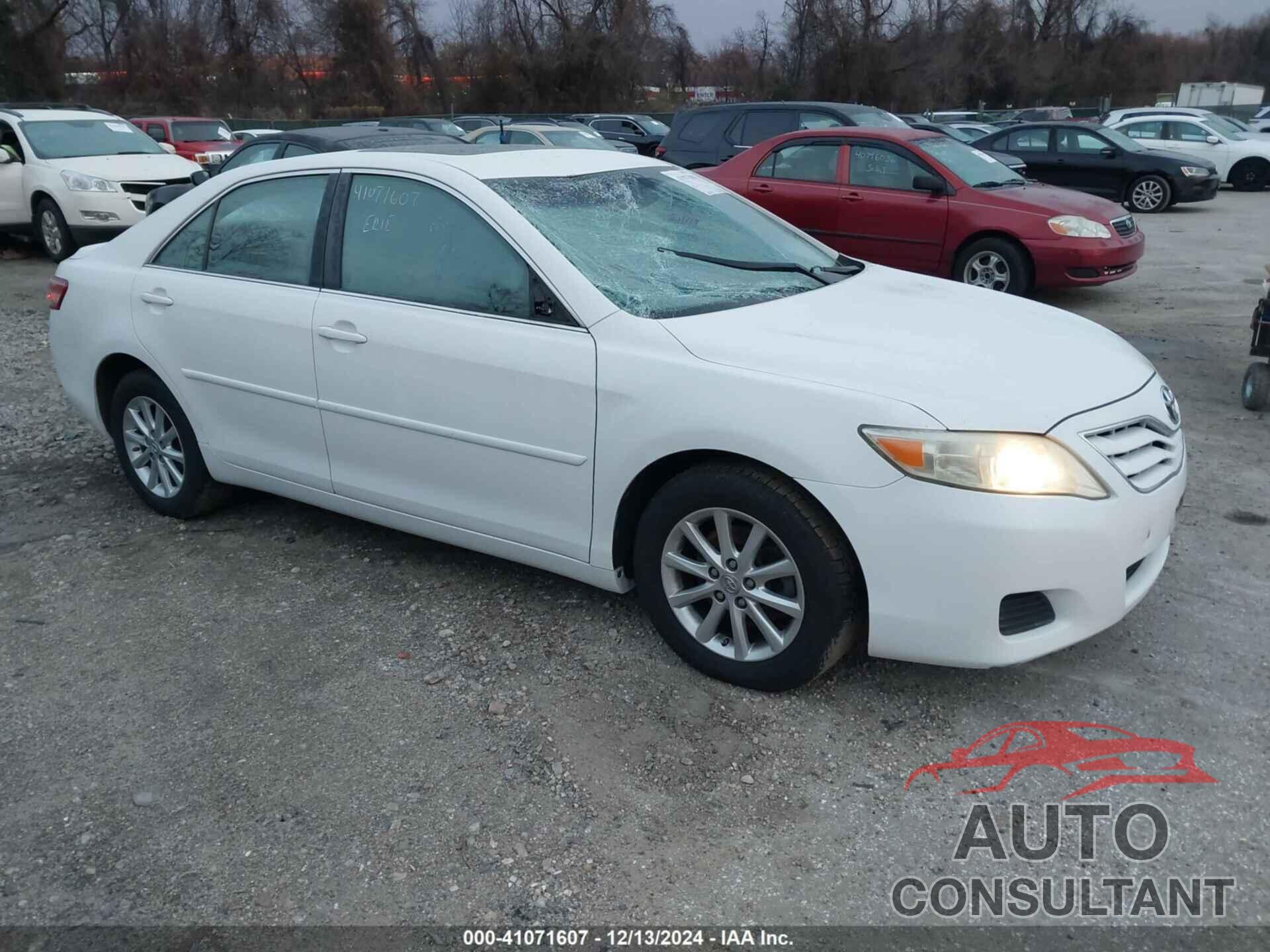 TOYOTA CAMRY 2010 - 4T1BF3EK1AU512312