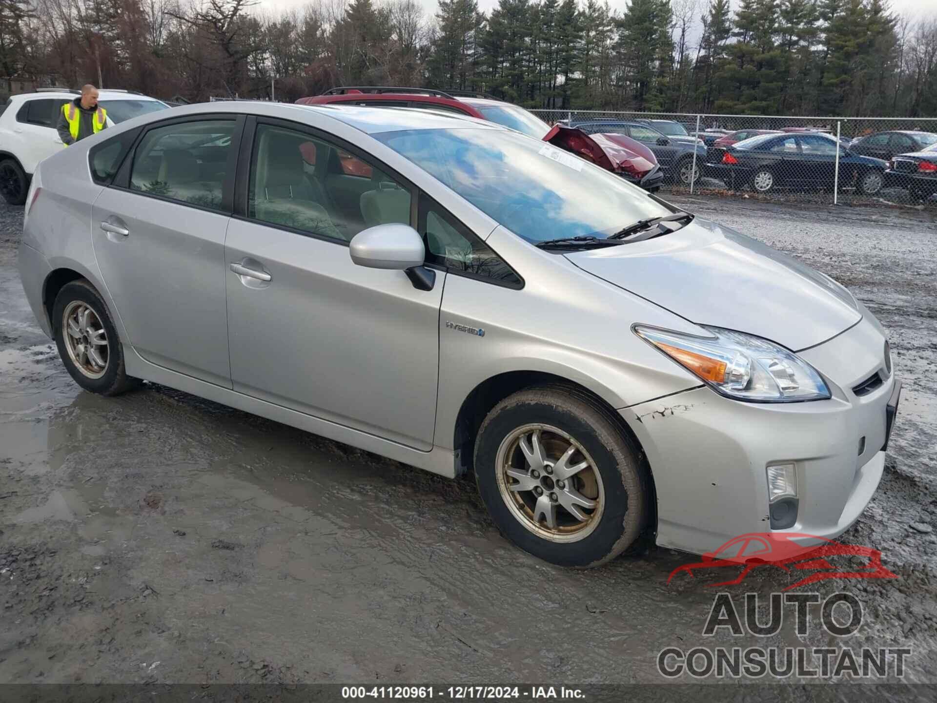 TOYOTA PRIUS 2010 - JTDKN3DUXA5221019