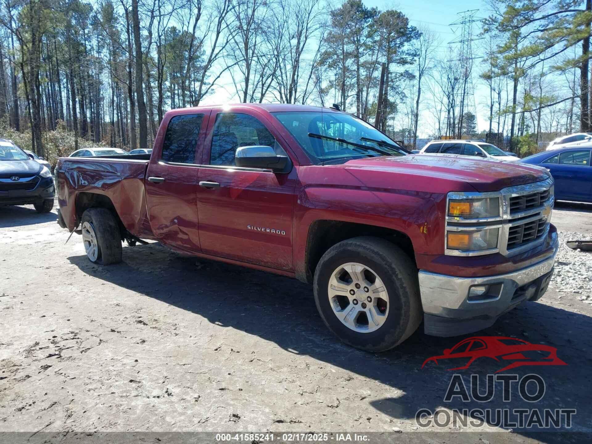 CHEVROLET SILVERADO 1500 2014 - 1GCVKREC9EZ179357