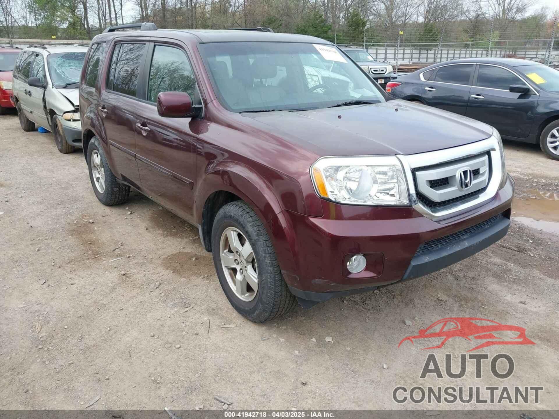 HONDA PILOT 2009 - 5FNYF486X9B026041